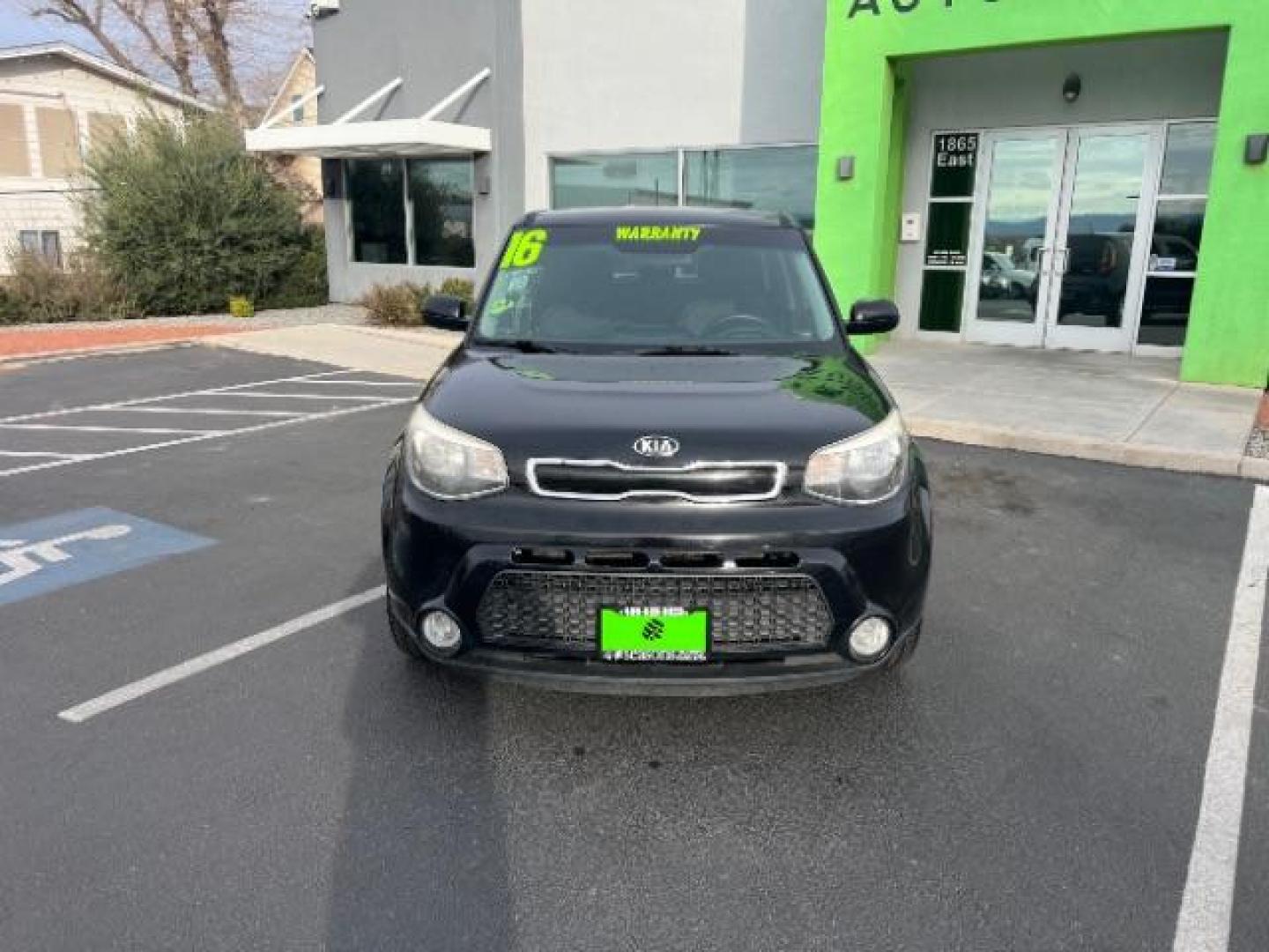 2016 Shadow Black /Gray Two-Tone, cloth Kia Soul + (KNDJP3A5XG7) with an 2.0L L4 DOHC 16V engine, 6-Speed Automatic transmission, located at 1865 East Red Hills Pkwy, St. George, 84770, (435) 628-0023, 37.120850, -113.543640 - THis Kia Soul has a brand new engine from Kia and ready to be broken in.We specialize in helping ALL people get the best financing available. No matter your credit score, good, bad or none we can get you an amazing rate. Had a bankruptcy, divorce, or repossessions? We give you the green light to get - Photo#1