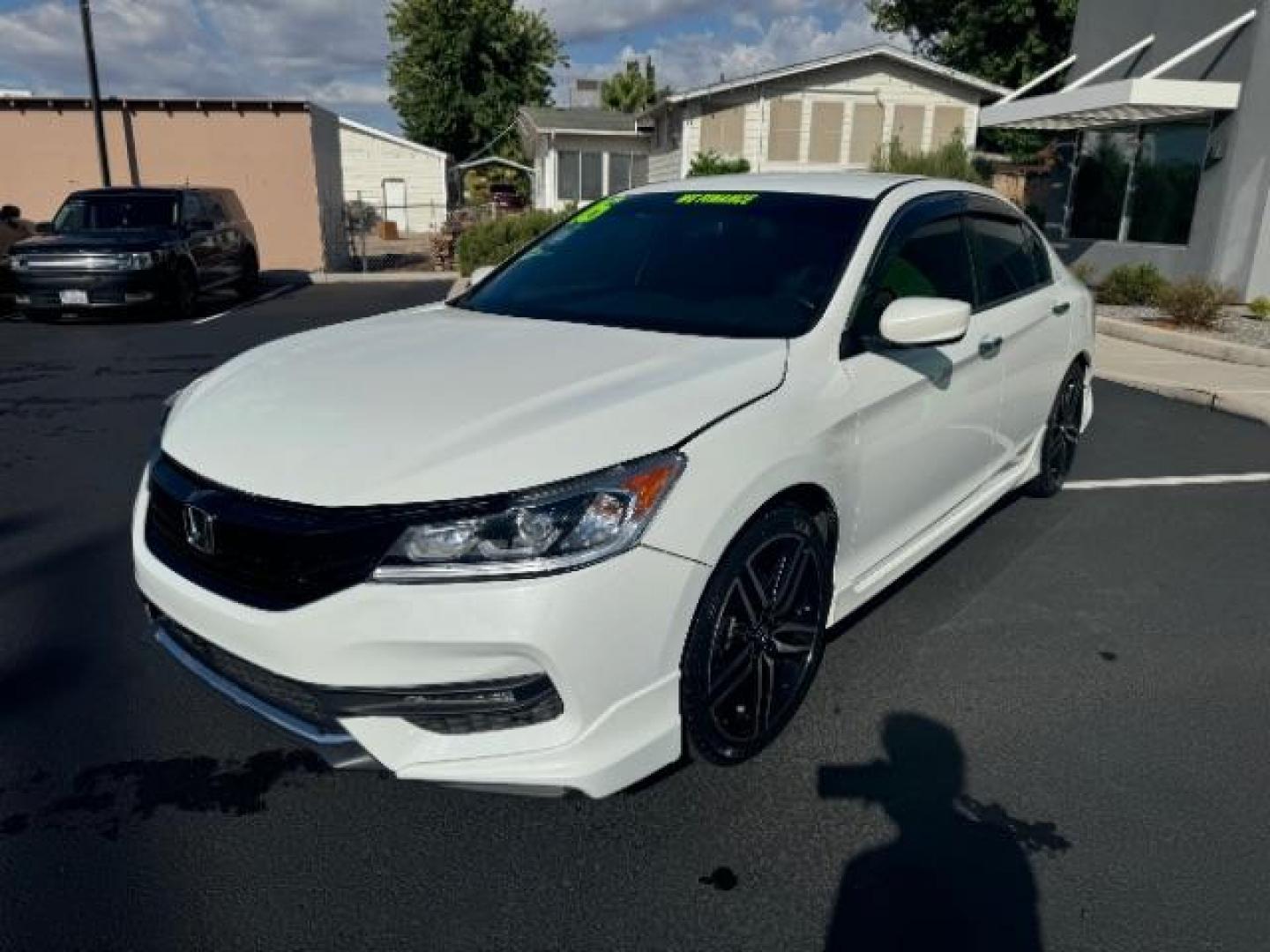 2016 White Orchid Pearl /Black, leatherette/cloth Honda Accord Sport Sedan CVT (1HGCR2F51GA) with an 2.4L L4 DOHC 16V engine, Continuously Variable Transmission transmission, located at 1865 East Red Hills Pkwy, St. George, 84770, (435) 628-0023, 37.120850, -113.543640 - We specialize in helping ALL people get the best financing available. No matter your credit score, good, bad or none we can get you an amazing rate. Had a bankruptcy, divorce, or repossessions? We give you the green light to get your credit back on the road. Low down and affordable payments that fit - Photo#2