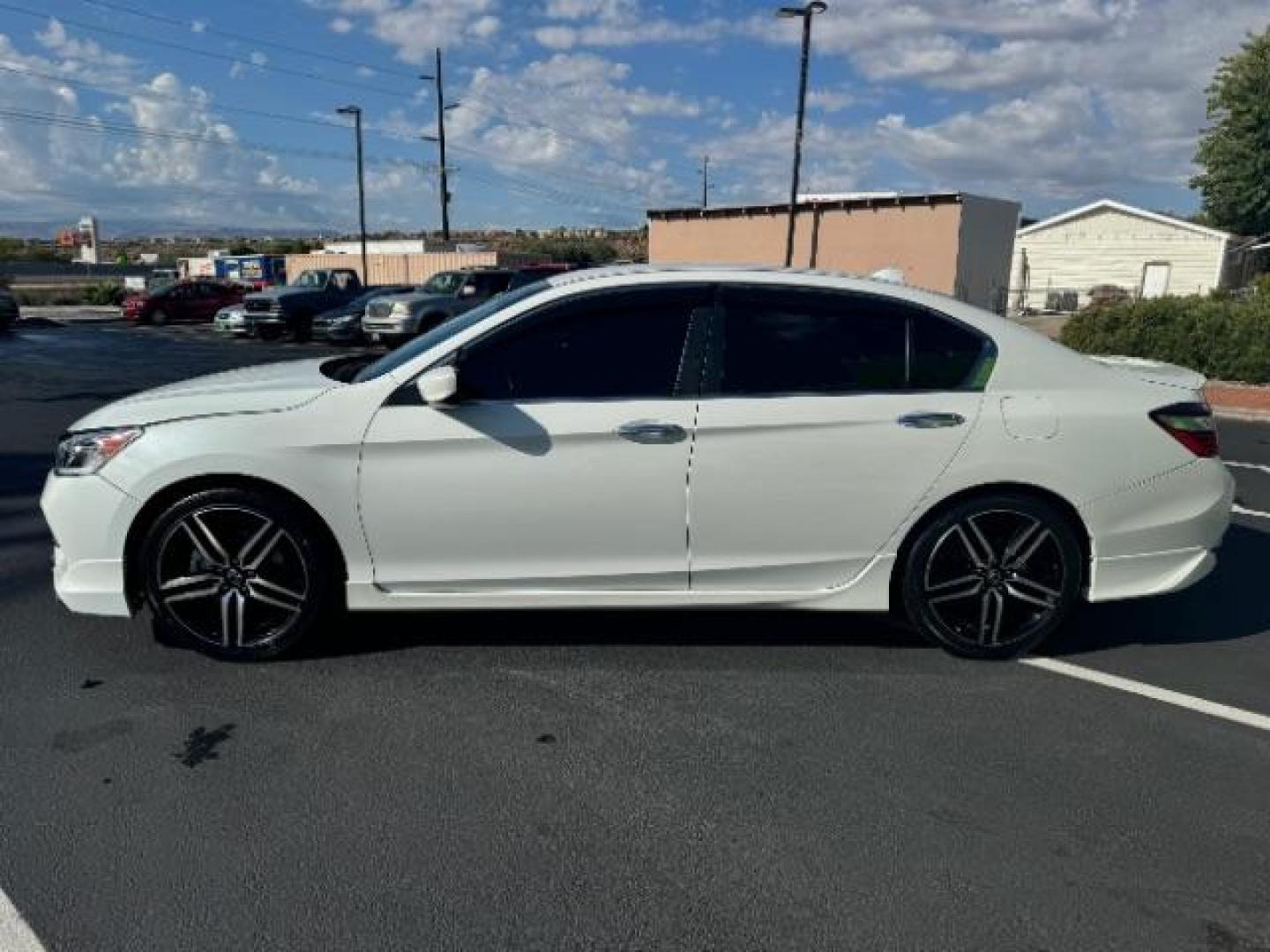2016 White Orchid Pearl /Black, leatherette/cloth Honda Accord Sport Sedan CVT (1HGCR2F51GA) with an 2.4L L4 DOHC 16V engine, Continuously Variable Transmission transmission, located at 1865 East Red Hills Pkwy, St. George, 84770, (435) 628-0023, 37.120850, -113.543640 - We specialize in helping ALL people get the best financing available. No matter your credit score, good, bad or none we can get you an amazing rate. Had a bankruptcy, divorce, or repossessions? We give you the green light to get your credit back on the road. Low down and affordable payments that fit - Photo#3
