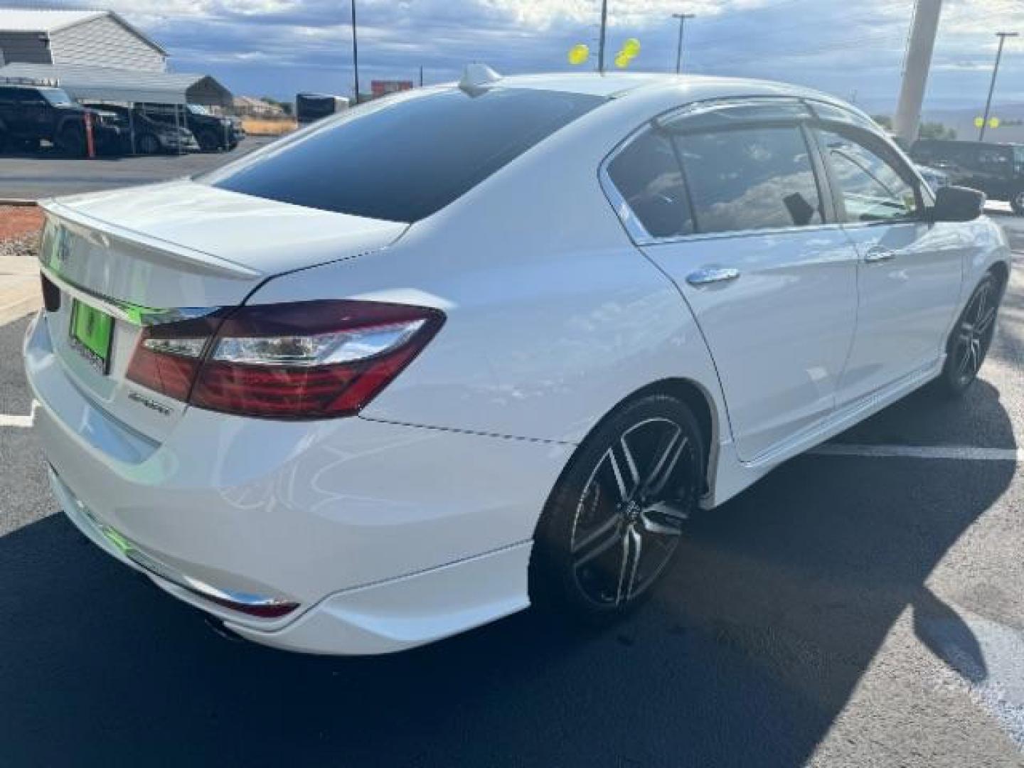2016 White Orchid Pearl /Black, leatherette/cloth Honda Accord Sport Sedan CVT (1HGCR2F51GA) with an 2.4L L4 DOHC 16V engine, Continuously Variable Transmission transmission, located at 1865 East Red Hills Pkwy, St. George, 84770, (435) 628-0023, 37.120850, -113.543640 - We specialize in helping ALL people get the best financing available. No matter your credit score, good, bad or none we can get you an amazing rate. Had a bankruptcy, divorce, or repossessions? We give you the green light to get your credit back on the road. Low down and affordable payments that fit - Photo#6