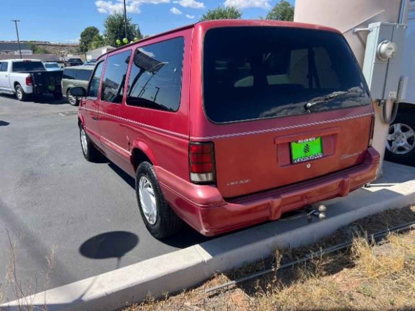 1994 Red /Black Interior Dodge Grand Caravan SE (1B4GH44R7RX) with an 3.3L V6 OHV 12V engine, 4-Speed Automatic transmission, located at 1865 East Red Hills Pkwy, St. George, 84770, (435) 628-0023, 37.120850, -113.543640 - This vehicle is a Wholesale Special. This means it will need some love. Runs a drives fine but has body damage, leaks or other mechanical issues. It did NOT pass our 50 point inspection. Get a great deal on a less than perfect car. These cars do NOT qualify for our in house financing. Cash and carry - Photo#4