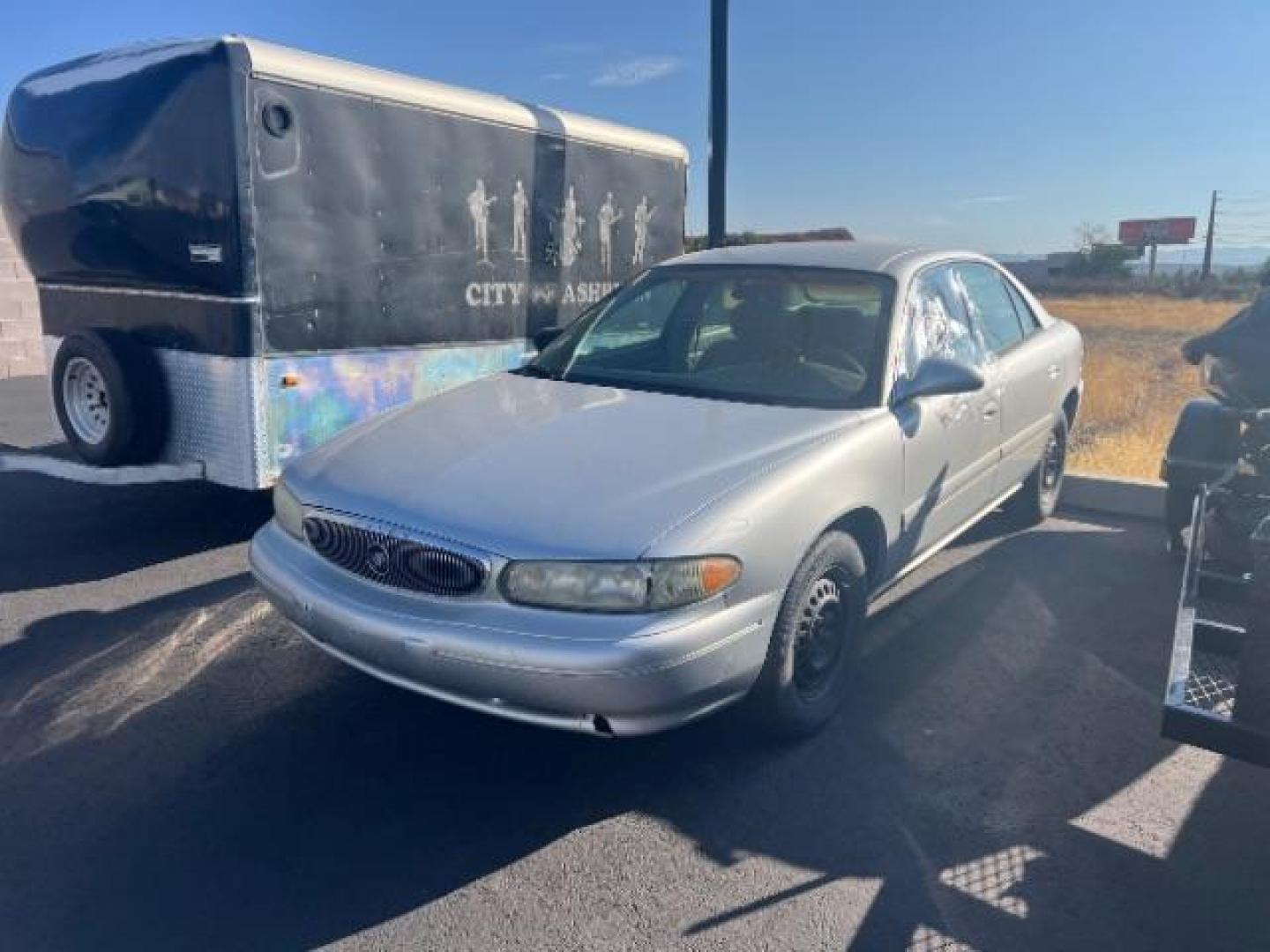 2001 Graphite Metallic /Graphite Cloth Buick Century Custom (2G4WS52J611) with an 3.1L V6 OHV 12V engine, 4-Speed Automatic transmission, located at 1865 East Red Hills Pkwy, St. George, 84770, (435) 628-0023, 37.120850, -113.543640 - This vehicle is a Mechanic Special. This means it will need some love. Runs a drives fine but has body damage, leaks or other mechanical issues. It did NOT pass our 50 point inspection. Get a great deal on a less than perfect car. These cars do NOT qualify for our in house financing. Cash and carry, - Photo#2