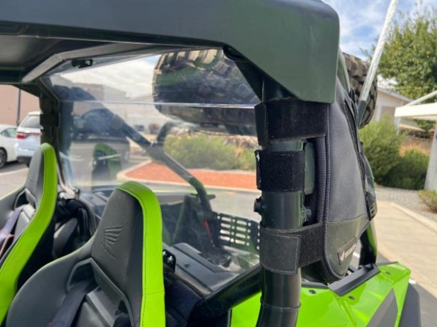 2020 Green /Black Honda Talon 1000R (1HFVE0542L4) with an 1000 engine, Automatic transmission, located at 1865 East Red Hills Pkwy, St. George, 84770, (435) 628-0023, 37.120850, -113.543640 - Excellent condition HONDA TALON 1000R. Street legal kit. Upgraded Weller suspension, Foodlights, Spare tire, LED Whips. This thing is super fast and a blast to drive off road. Call or text us for more info! - Photo#18