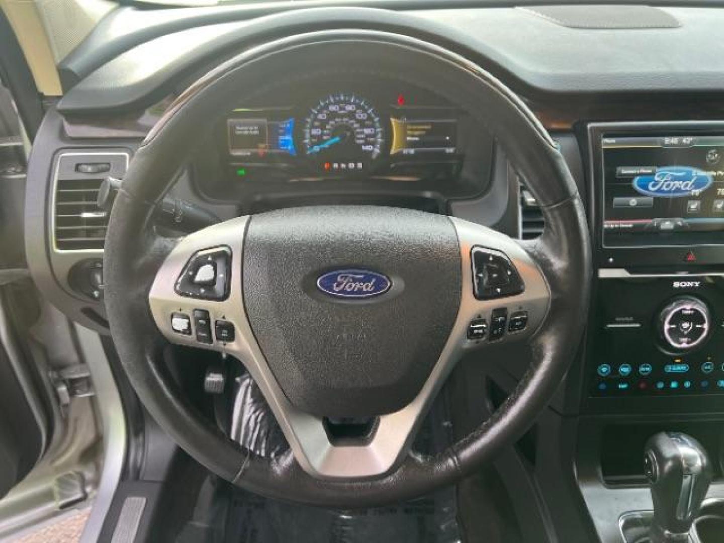 2015 Ingot Silver Metallic /Charcoal Black, leather Ford Flex Limited AWD (2FMHK6D82FB) with an 3.5L V6 DOHC 24V engine, 6-Speed Automatic Overdrive transmission, located at 940 North Main Street, Cedar City, UT, 84720, (435) 628-0023, 37.692936, -113.061897 - We specialize in helping ALL people get the best financing available. No matter your credit score, good, bad or none we can get you an amazing rate. Had a bankruptcy, divorce, or repossessions? We give you the green light to get your credit back on the road. Low down and affordable payments that fit - Photo#15