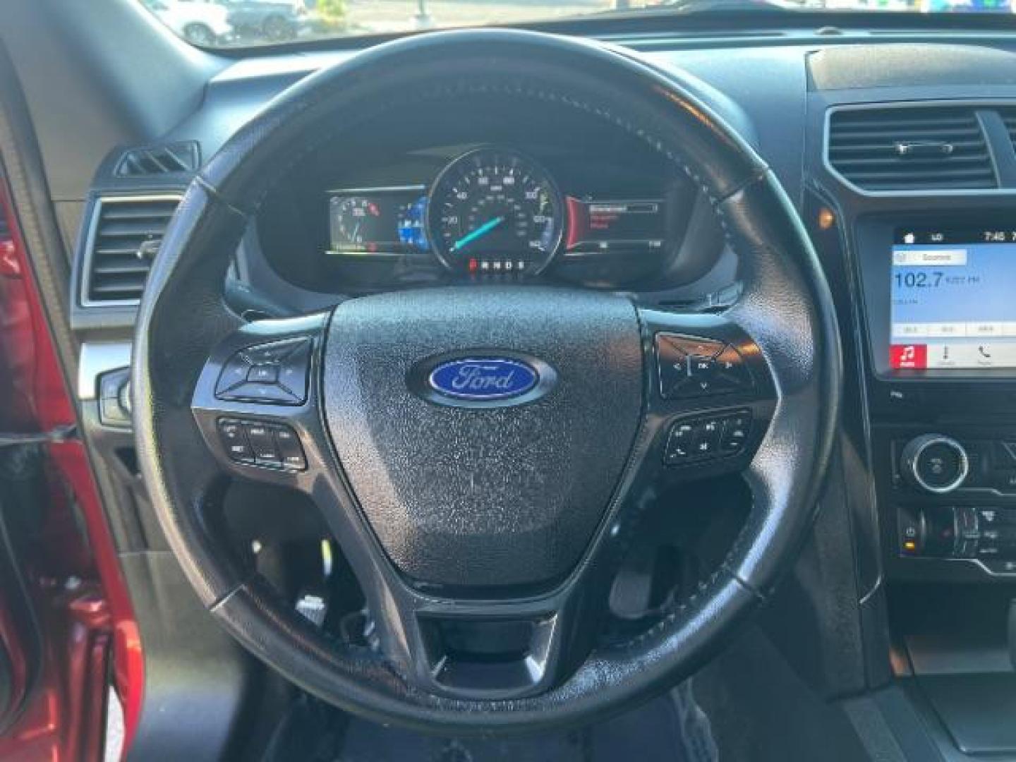 2017 Ruby Red Metallic Tinted Clearcoat /Dark Earth w/Ebony Black, leather/sueded microfibe Ford Explorer XLT FWD (1FM5K7D89HG) with an 3.5L V6 DOHC 24V engine, 6-Speed Automatic transmission, located at 1865 East Red Hills Pkwy, St. George, 84770, (435) 628-0023, 37.120850, -113.543640 - We specialize in helping ALL people get the best financing available. No matter your credit score, good, bad or none we can get you an amazing rate. Had a bankruptcy, divorce, or repossessions? We give you the green light to get your credit back on the road. Low down and affordable payments that fit - Photo#14