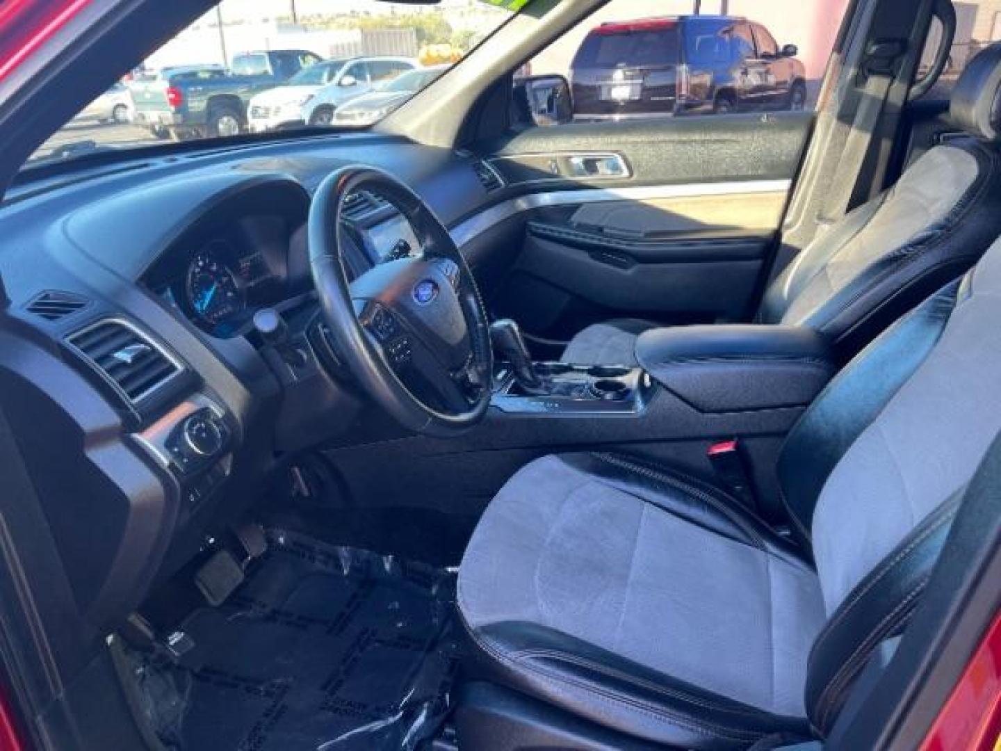 2017 Ruby Red Metallic Tinted Clearcoat /Dark Earth w/Ebony Black, leather/sueded microfibe Ford Explorer XLT FWD (1FM5K7D89HG) with an 3.5L V6 DOHC 24V engine, 6-Speed Automatic transmission, located at 1865 East Red Hills Pkwy, St. George, 84770, (435) 628-0023, 37.120850, -113.543640 - We specialize in helping ALL people get the best financing available. No matter your credit score, good, bad or none we can get you an amazing rate. Had a bankruptcy, divorce, or repossessions? We give you the green light to get your credit back on the road. Low down and affordable payments that fit - Photo#16