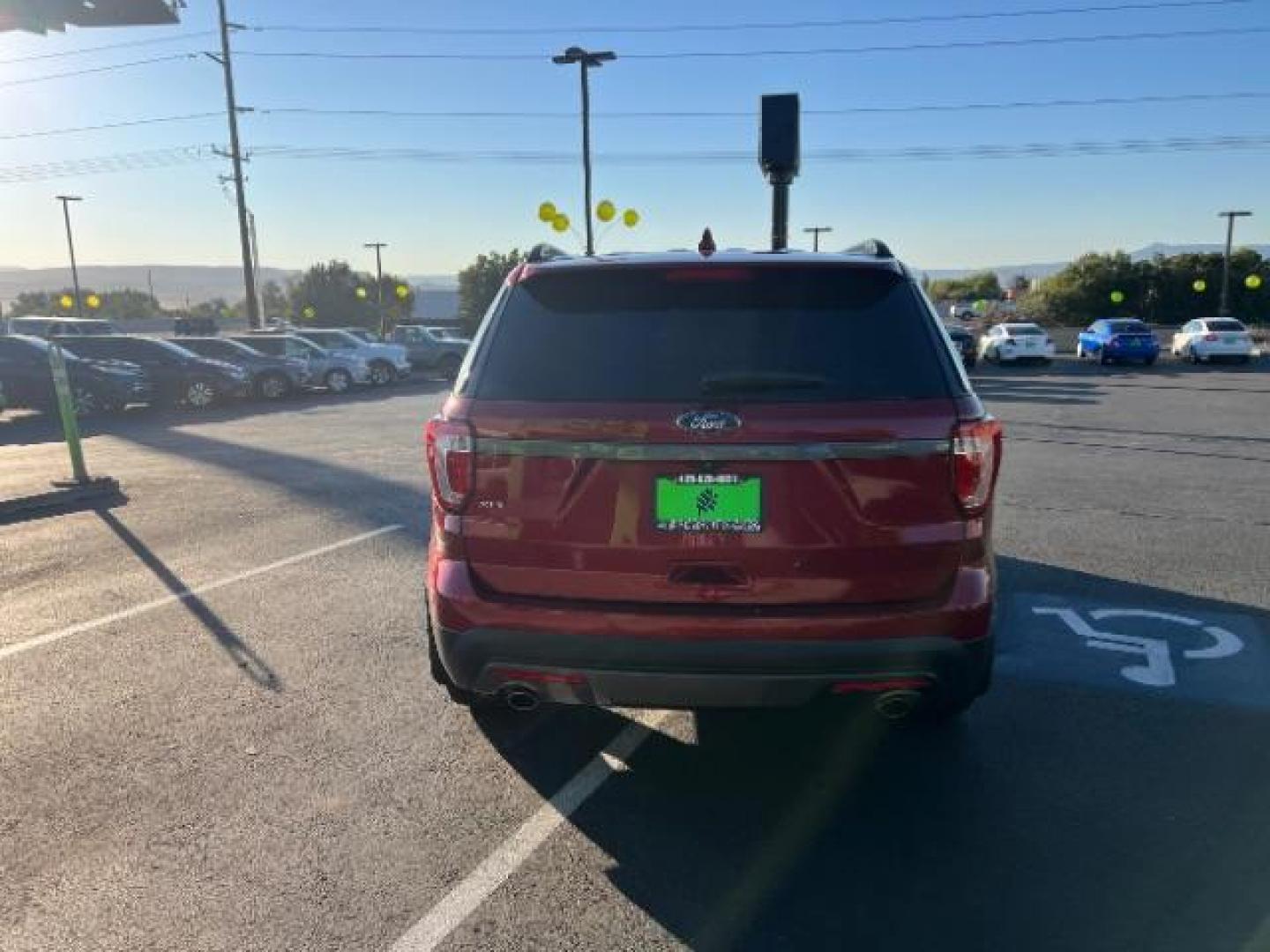 2017 Ruby Red Metallic Tinted Clearcoat /Dark Earth w/Ebony Black, leather/sueded microfibe Ford Explorer XLT FWD (1FM5K7D89HG) with an 3.5L V6 DOHC 24V engine, 6-Speed Automatic transmission, located at 1865 East Red Hills Pkwy, St. George, 84770, (435) 628-0023, 37.120850, -113.543640 - We specialize in helping ALL people get the best financing available. No matter your credit score, good, bad or none we can get you an amazing rate. Had a bankruptcy, divorce, or repossessions? We give you the green light to get your credit back on the road. Low down and affordable payments that fit - Photo#5