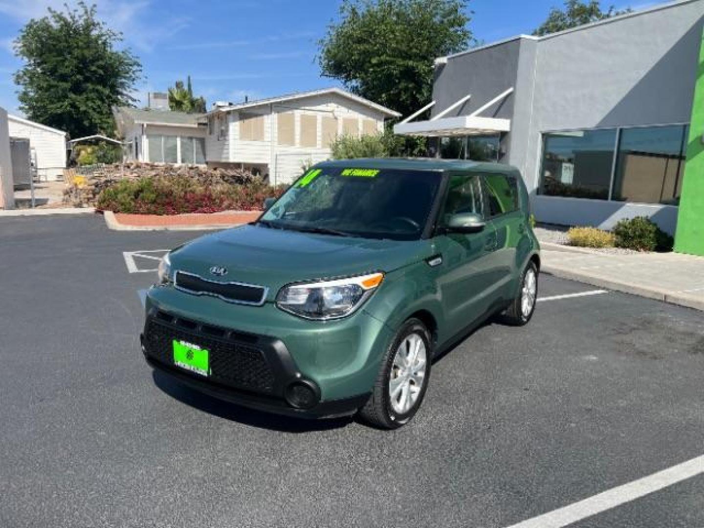 2014 Clover Green /Black Kia Soul + (KNDJP3A5XE7) with an 2.0L L4 DOHC 16V engine, 6-Speed Automatic transmission, located at 1865 East Red Hills Pkwy, St. George, 84770, (435) 628-0023, 37.120850, -113.543640 - We specialize in helping ALL people get the best financing available. No matter your credit score, good, bad or none we can get you an amazing rate. Had a bankruptcy, divorce, or repossessions? We give you the green light to get your credit back on the road. Low down and affordable payments that fit - Photo#2