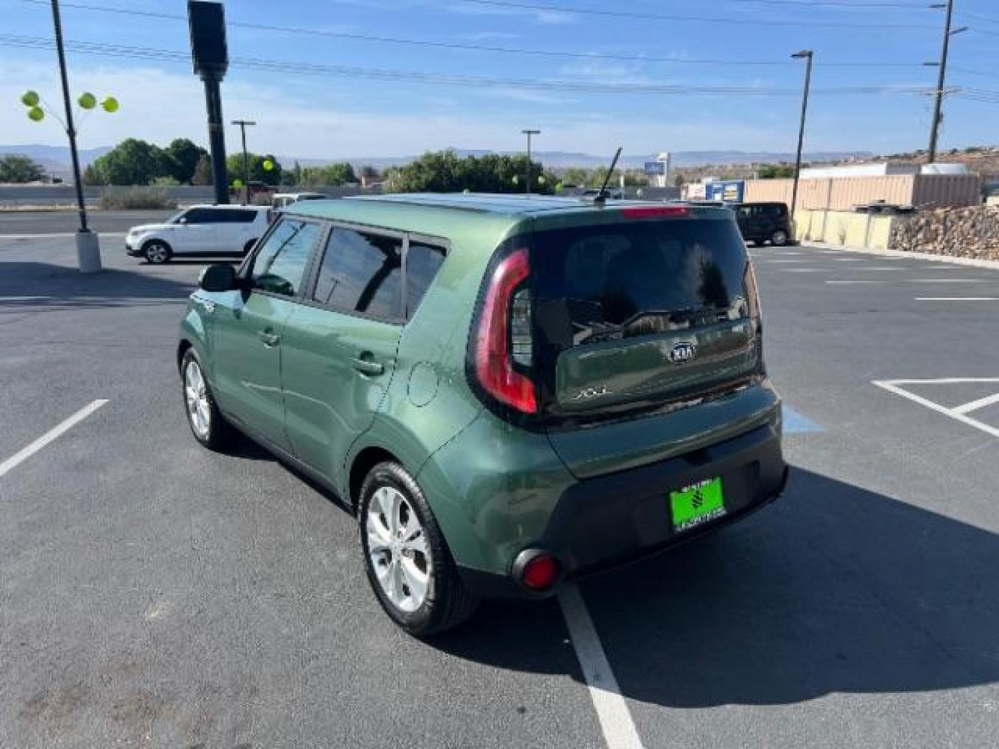 2014 Clover Green /Black Kia Soul + (KNDJP3A5XE7) with an 2.0L L4 DOHC 16V engine, 6-Speed Automatic transmission, located at 1865 East Red Hills Pkwy, St. George, 84770, (435) 628-0023, 37.120850, -113.543640 - We specialize in helping ALL people get the best financing available. No matter your credit score, good, bad or none we can get you an amazing rate. Had a bankruptcy, divorce, or repossessions? We give you the green light to get your credit back on the road. Low down and affordable payments that fit - Photo#4