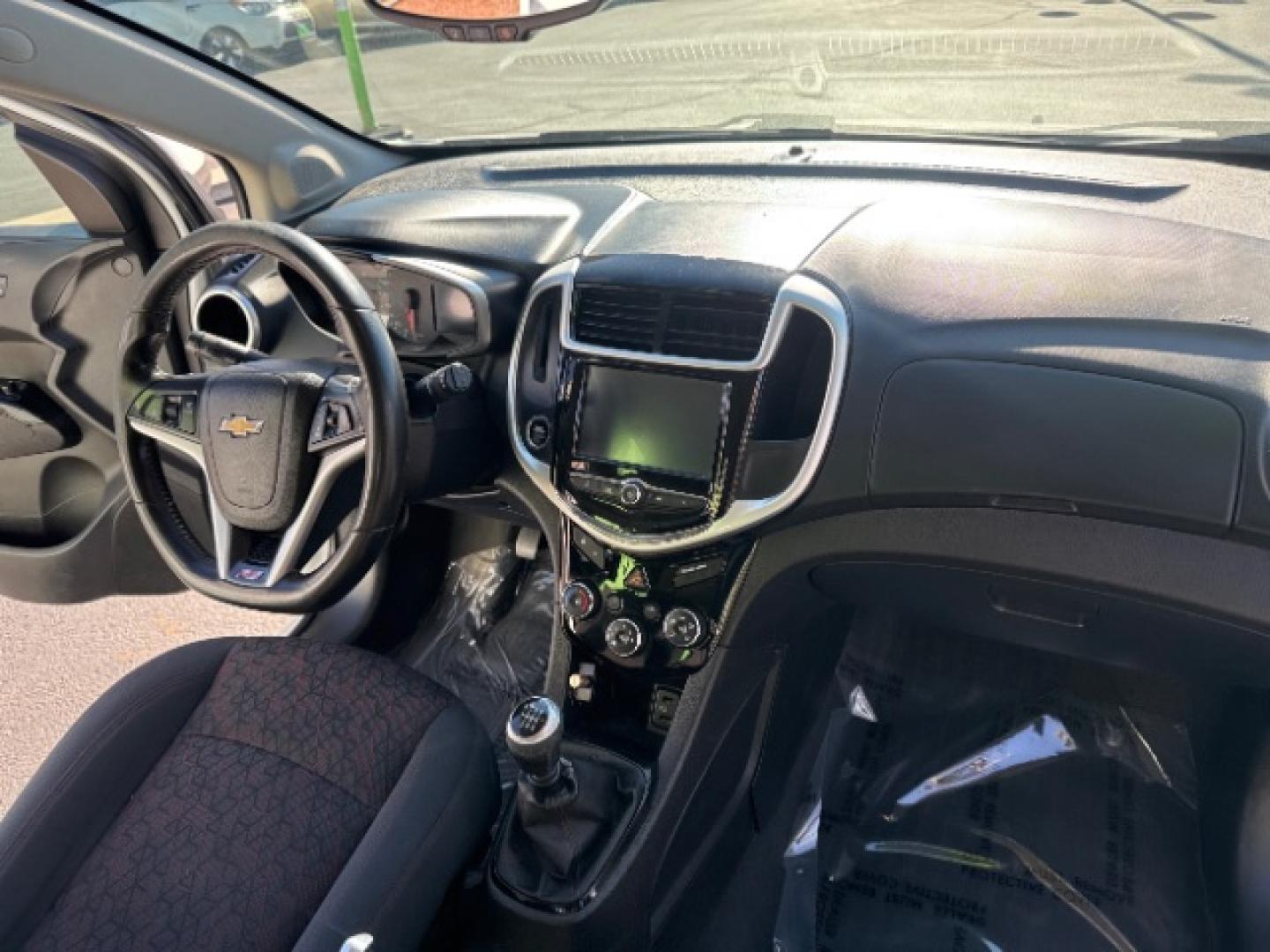 2017 Summit White /Dark Pewter/Dark Titanium, premium cloth Chevrolet Sonic LT Manual 5-Door (1G1JC6SBXH4) with an 1.4L L4 DOHC 24V TURBO engine, 5-Speed Manual transmission, located at 1865 East Red Hills Pkwy, St. George, 84770, (435) 628-0023, 37.120850, -113.543640- Photo#20