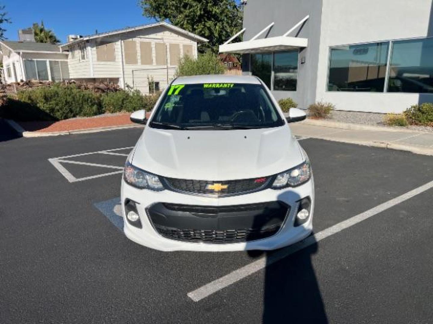 2017 Summit White /Dark Pewter/Dark Titanium, premium cloth Chevrolet Sonic LT Manual 5-Door (1G1JC6SBXH4) with an 1.4L L4 DOHC 24V TURBO engine, 5-Speed Manual transmission, located at 1865 East Red Hills Pkwy, St. George, 84770, (435) 628-0023, 37.120850, -113.543640 - We specialize in helping ALL people get the best financing available. No matter your credit score, good, bad or none we can get you an amazing rate. Had a bankruptcy, divorce, or repossessions? We give you the green light to get your credit back on the road. Low down and affordable payments that fit - Photo#1