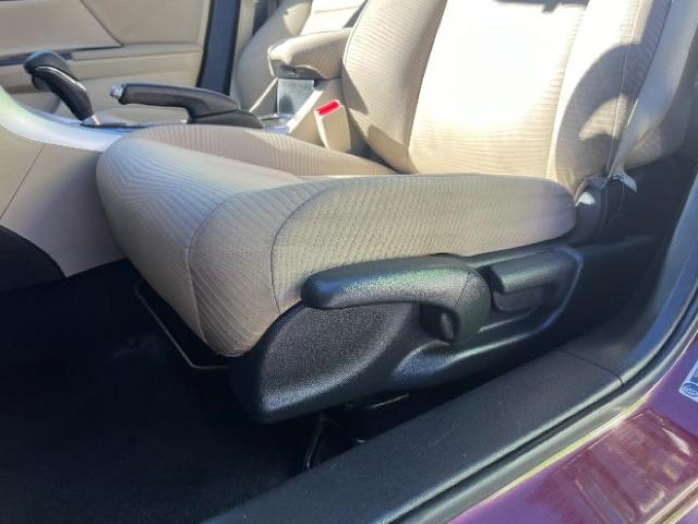 2014 Maroon /Black Interior Honda Accord LX Sedan CVT (1HGCR2F39EA) with an 2.4L L4 DOHC 16V engine, Continuously Variable Transmission transmission, located at 940 North Main Street, Cedar City, UT, 84720, (435) 628-0023, 37.692936, -113.061897 - We specialize in helping ALL people get the best financing available. No matter your credit score, good, bad or none we can get you an amazing rate. Had a bankruptcy, divorce, or repossessions? We give you the green light to get your credit back on the road. Low down and affordable payments that fit - Photo#12