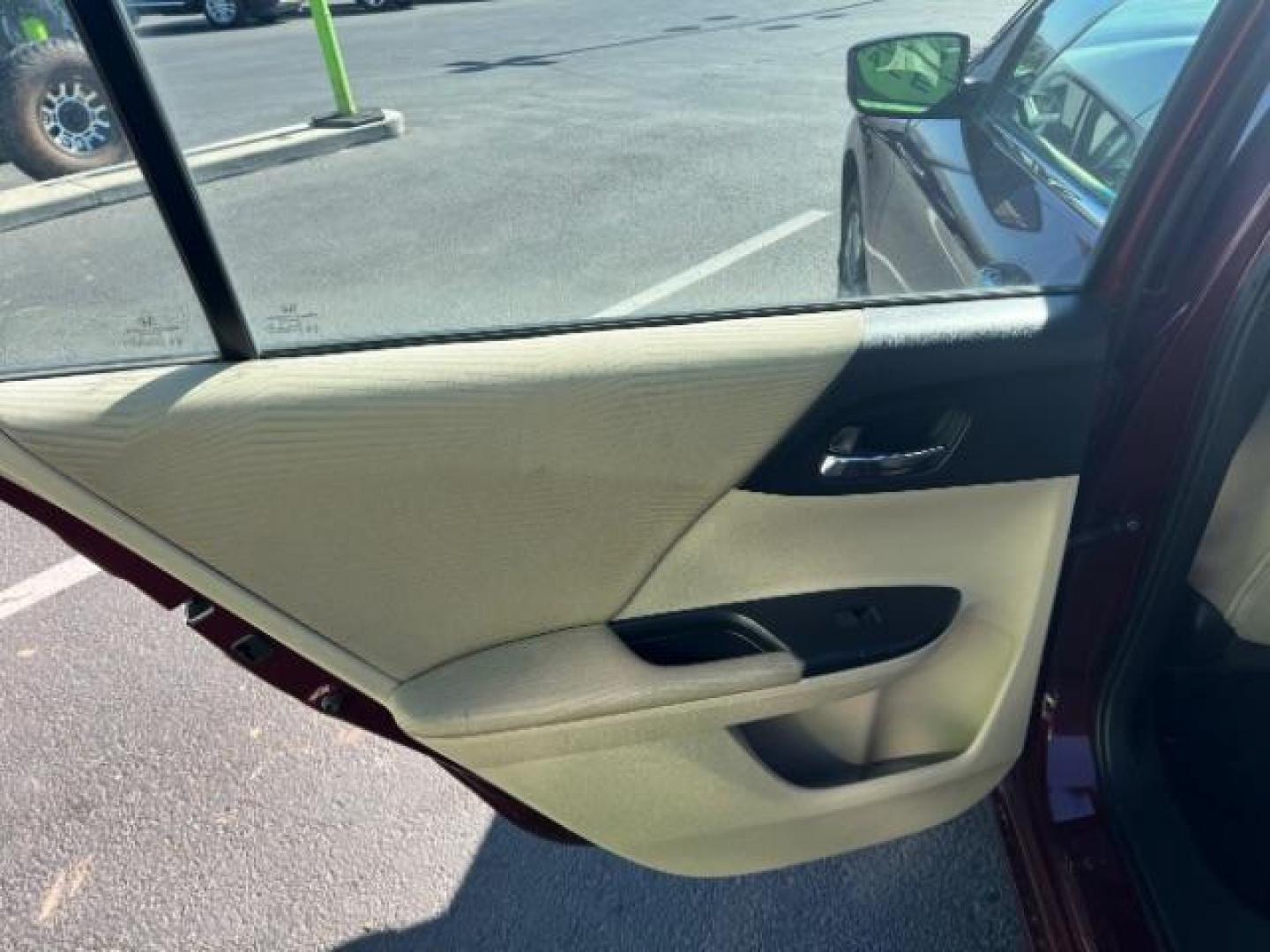 2014 Maroon /Black Interior Honda Accord LX Sedan CVT (1HGCR2F39EA) with an 2.4L L4 DOHC 16V engine, Continuously Variable Transmission transmission, located at 940 North Main Street, Cedar City, UT, 84720, (435) 628-0023, 37.692936, -113.061897 - We specialize in helping ALL people get the best financing available. No matter your credit score, good, bad or none we can get you an amazing rate. Had a bankruptcy, divorce, or repossessions? We give you the green light to get your credit back on the road. Low down and affordable payments that fit - Photo#23