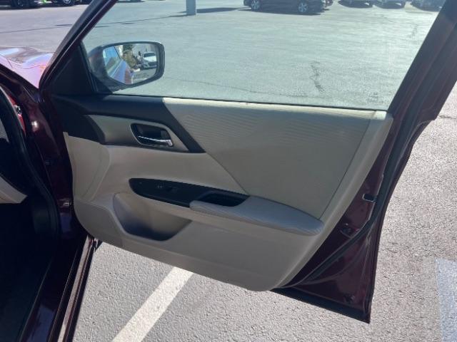 2014 Maroon /Black Interior Honda Accord LX Sedan CVT (1HGCR2F39EA) with an 2.4L L4 DOHC 16V engine, Continuously Variabl transmission, located at 1865 East Red Hills Pkwy, St. George, 84770, (435) 628-0023, 37.120850, -113.543640 - Photo#27