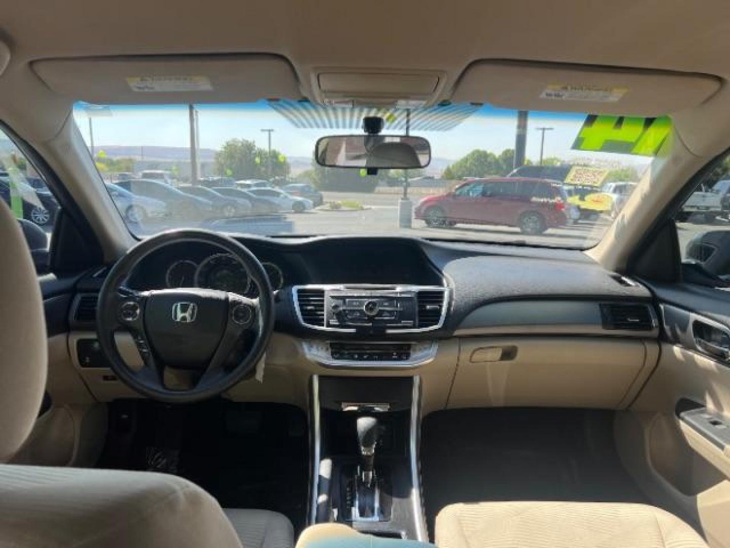 2014 Maroon /Beige Cloth Honda Accord LX Sedan CVT (1HGCR2F39EA) with an 2.4L L4 DOHC 16V engine, Continuously Variable Transmission transmission, located at 1865 East Red Hills Pkwy, St. George, 84770, (435) 628-0023, 37.120850, -113.543640 - We specialize in helping ALL people get the best financing available. No matter your credit score, good, bad or none we can get you an amazing rate. Had a bankruptcy, divorce, or repossessions? We give you the green light to get your credit back on the road. Low down and affordable payments that fit- Photo#23