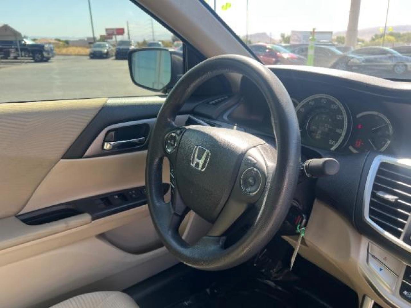 2014 Maroon /Beige Cloth Honda Accord LX Sedan CVT (1HGCR2F39EA) with an 2.4L L4 DOHC 16V engine, Continuously Variable Transmission transmission, located at 1865 East Red Hills Pkwy, St. George, 84770, (435) 628-0023, 37.120850, -113.543640 - We specialize in helping ALL people get the best financing available. No matter your credit score, good, bad or none we can get you an amazing rate. Had a bankruptcy, divorce, or repossessions? We give you the green light to get your credit back on the road. Low down and affordable payments that fit- Photo#30