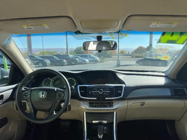 2014 Maroon /Black Interior Honda Accord LX Sedan CVT (1HGCR2F39EA) with an 2.4L L4 DOHC 16V engine, Continuously Variabl transmission, located at 1865 East Red Hills Pkwy, St. George, 84770, (435) 628-0023, 37.120850, -113.543640 - Photo#26