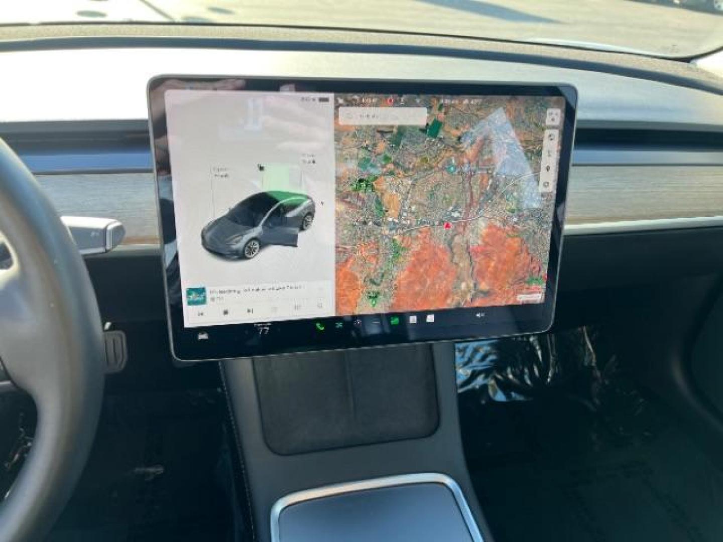 2022 Solid Black /All Black Tesla Model 3 Long Range (5YJ3E1EB1NF) with an ELECTRIC engine, 1-Speed Automatic transmission, located at 1865 East Red Hills Pkwy, St. George, 84770, (435) 628-0023, 37.120850, -113.543640 - Photo#17