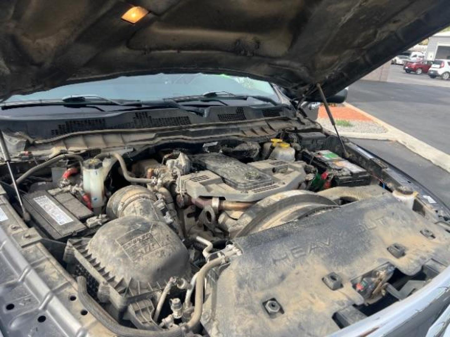 2017 Granite Crystal Metallic Clear Coat /Black/Diesel Gray, vinyl RAM 3500 Laramie Crew Cab LWB 4WD DRW (3C63RRJL2HG) with an 6.7L L6 OHV 24V TURBO DIESEL engine, 6-Speed Automatic transmission, located at 1865 East Red Hills Pkwy, St. George, 84770, (435) 628-0023, 37.120850, -113.543640 - Get ready to tackle any job with this beastly 2017 Ram 3500 Crew Cab Laramie 4WD! Under the hood, you'll find a 6.7L I6 Cummins Turbo Diesel Engine paired with a 6-Speed Automatic Aisin AS69RC Heavy Duty Transmission, delivering the power and performance you need. With a 4.10 Axle Ratio and a Gross - Photo#28