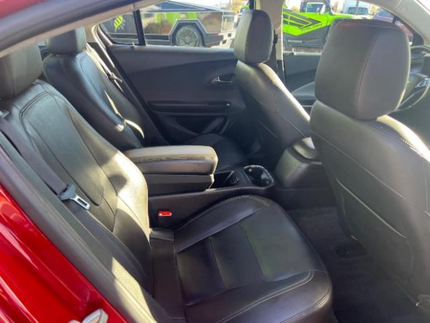2013 Red /Black Leather Interior Chevrolet Volt Premium w/ LEP (1G1RF6E46DU) with an 1.4L L4 DOHC 16V PLUG-IN HYBRID engine, Continuously Variable Transmission transmission, located at 940 North Main Street, Cedar City, UT, 84720, (435) 628-0023, 37.692936, -113.061897 - ***This vehicle qualifies for the EV/Hybrid tax rebate of up to $4,000*** We are setup with the IRS to recieve direct payments within 72 hours. We file the rebate online with IRS and can credit it to your down payment, reduce the sales price OR give you cashback!! These cars will not last and can o - Photo#29