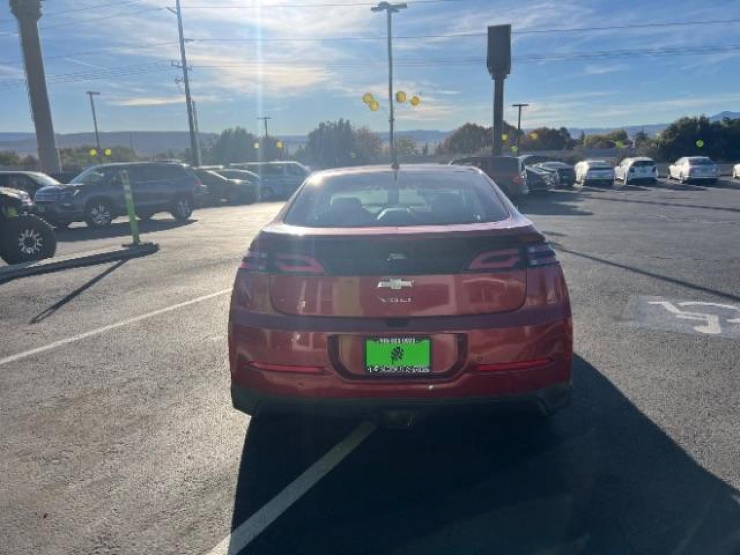 2013 Red /Black Leather Interior Chevrolet Volt Premium w/ LEP (1G1RF6E46DU) with an 1.4L L4 DOHC 16V PLUG-IN HYBRID engine, Continuously Variable Transmission transmission, located at 940 North Main Street, Cedar City, UT, 84720, (435) 628-0023, 37.692936, -113.061897 - ***This vehicle qualifies for the EV/Hybrid tax rebate of up to $4,000*** We are setup with the IRS to recieve direct payments within 72 hours. We file the rebate online with IRS and can credit it to your down payment, reduce the sales price OR give you cashback!! These cars will not last and can o - Photo#5