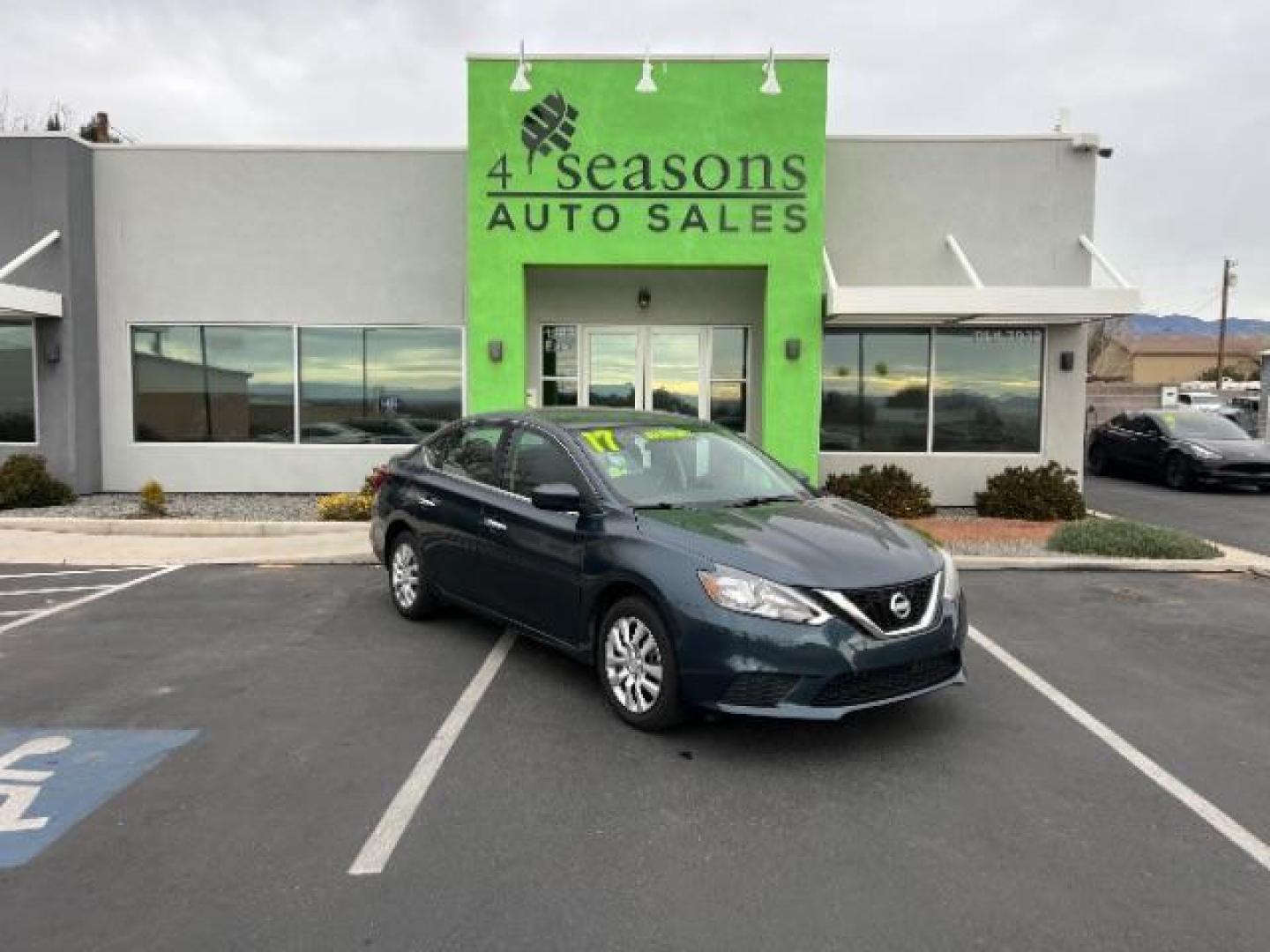 2017 Deep Blue Pearl /Charcoal, cloth Nissan Sentra S CVT (3N1AB7APXHL) with an 1.8L L4 SFI DOHC 16 engine, Continuously Variable Transmission transmission, located at 1865 East Red Hills Pkwy, St. George, 84770, (435) 628-0023, 37.120850, -113.543640 - We specialize in helping ALL people get the best financing available. No matter your credit score, good, bad or none we can get you an amazing rate. Had a bankruptcy, divorce, or repossessions? We give you the green light to get your credit back on the road. Low down and affordable payments that fit - Photo#0