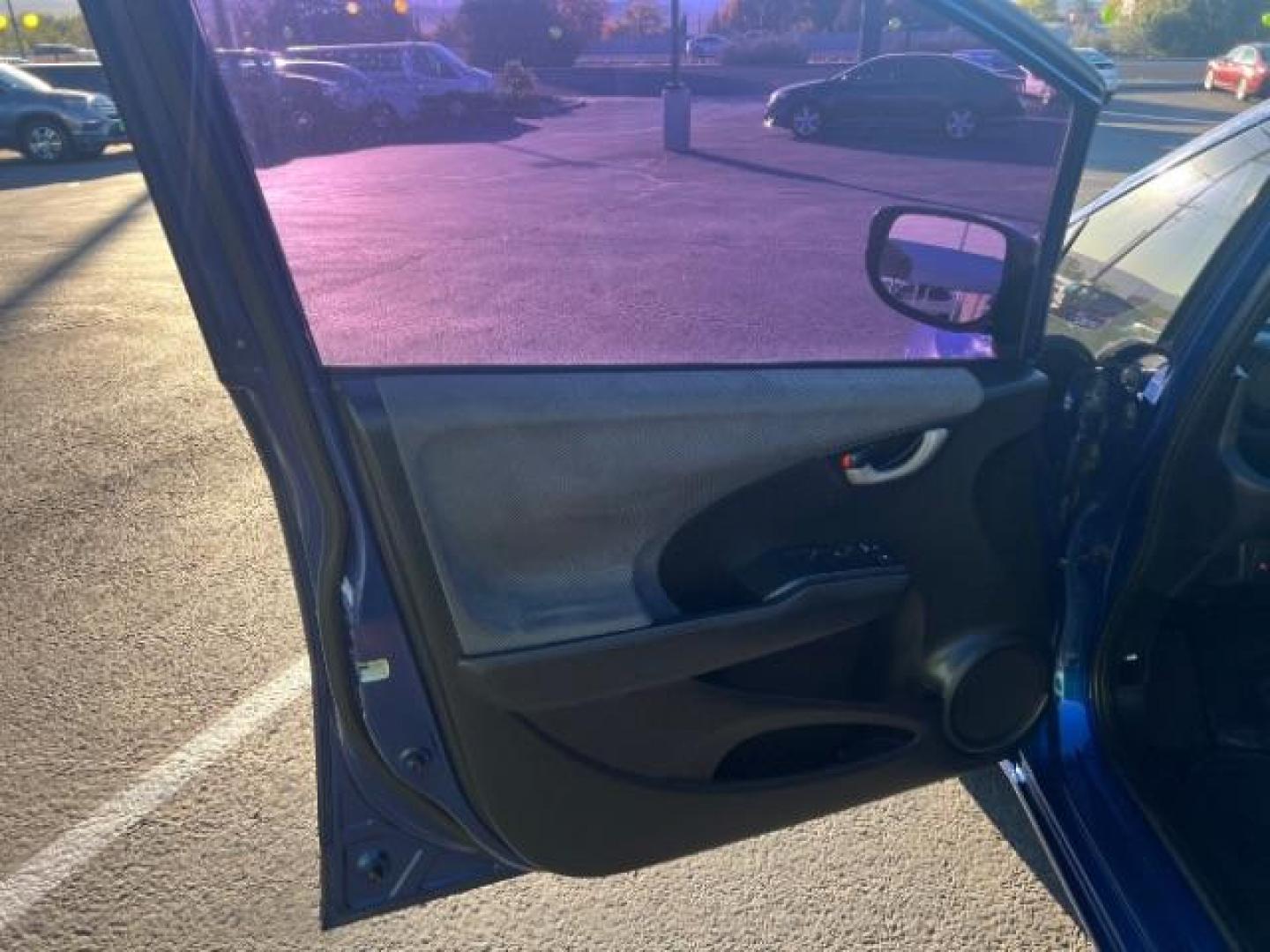 2010 Blue Sensation Pearl /Gray Cloth Interior Honda Fit 5-Speed AT (JHMGE8H28AS) with an 1.5L L4 SOHC 16V engine, 5-Speed Automatic transmission, located at 940 North Main Street, Cedar City, UT, 84720, (435) 628-0023, 37.692936, -113.061897 - Photo#12