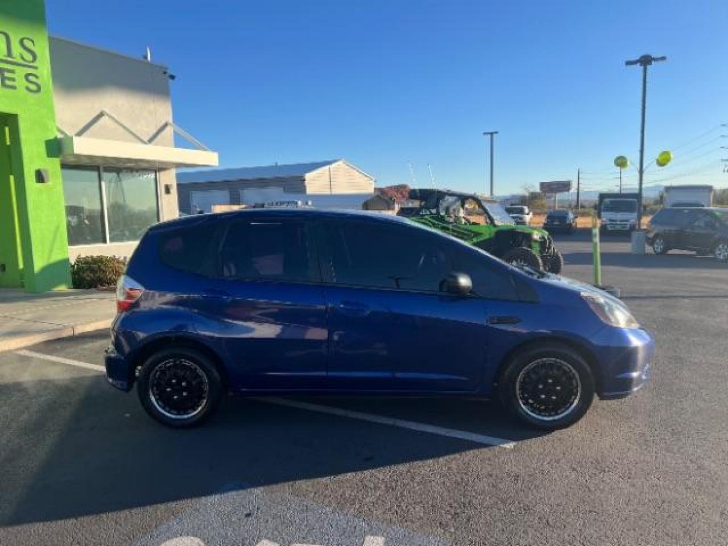 2010 Blue Sensation Pearl /Gray Cloth Interior Honda Fit 5-Speed AT (JHMGE8H28AS) with an 1.5L L4 SOHC 16V engine, 5-Speed Automatic transmission, located at 940 North Main Street, Cedar City, UT, 84720, (435) 628-0023, 37.692936, -113.061897 - Photo#7