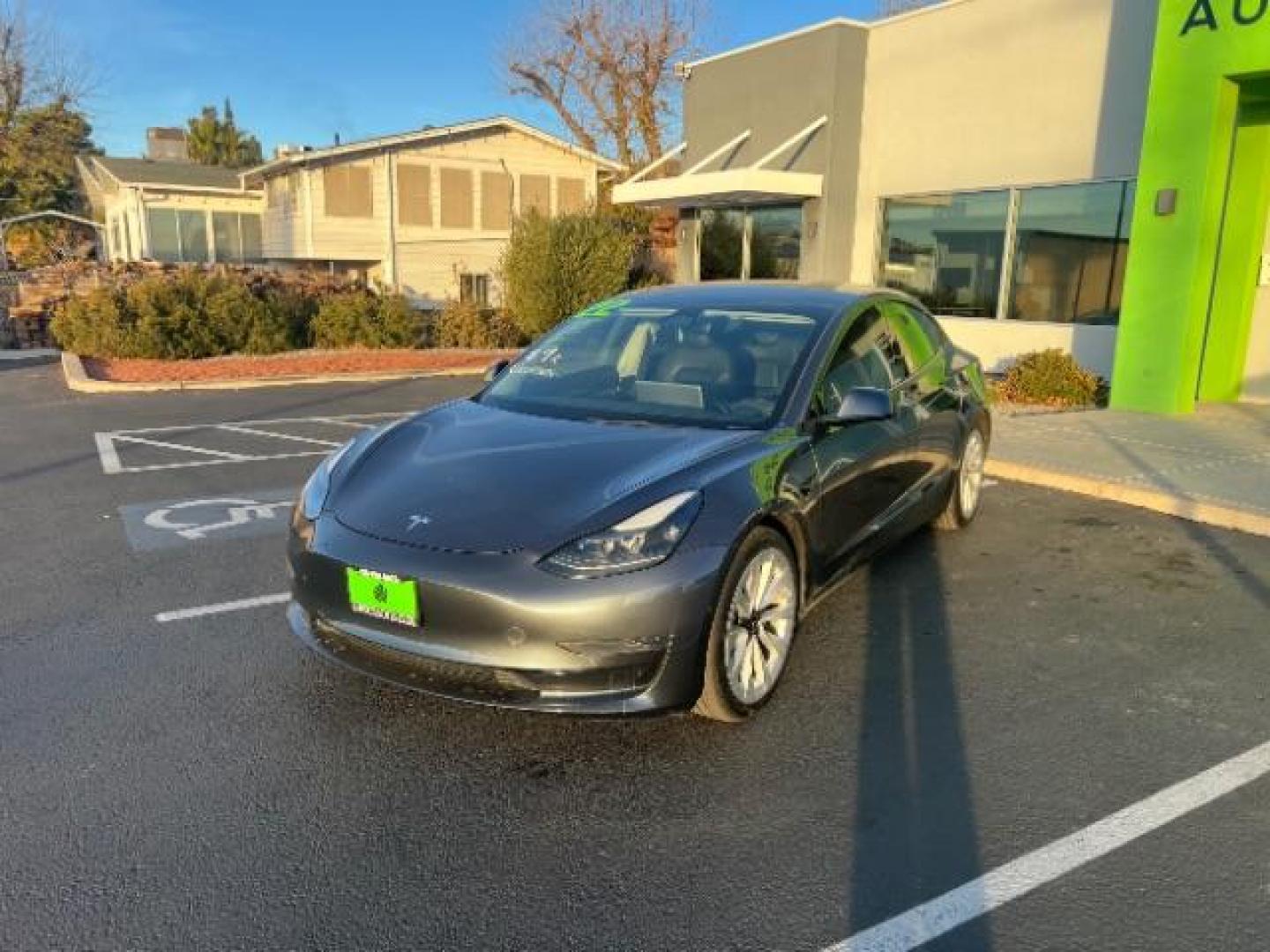 2022 Midnight Silver Metallic /All Black Tesla Model 3 Standard Range Plus (5YJ3E1EA9NF) with an ELECTRIC engine, 1-Speed Automatic transmission, located at 1865 East Red Hills Pkwy, St. George, 84770, (435) 628-0023, 37.120850, -113.543640 - Get additional $4k off the list price. *****QUALIFIES FOR EV TAX REBATE******** We are setup with IRS to file your tax rebate and get you a refund with in 72 hours. Take as cash or use as down payment. Check out the IRS website to be sure you qualify. Great condition, This has the LFP (iron) batte - Photo#12