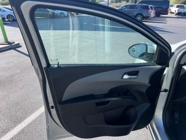 2013 Silver Ice Metallic /Dark Pewter/Dark Titanium Cloth Interior Chevrolet Sonic LT Auto 5-Door (1G1JC6SG9D4) with an 1.8L L4 DOHC 24V engine, 6-Speed Automatic transmission, located at 940 North Main Street, Cedar City, UT, 84720, (435) 628-0023, 37.692936, -113.061897 - We specialize in helping ALL people get the best financing available. No matter your credit score, good, bad or none we can get you an amazing rate. Had a bankruptcy, divorce, or repossessions? We give you the green light to get your credit back on the road. Low down and affordable payments that fit- Photo#12