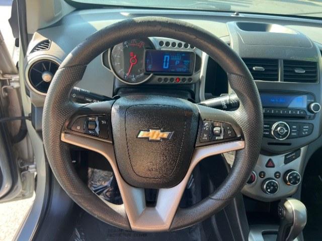 2013 Silver Ice Metallic /Dark Pewter/Dark Titanium Cloth Interior Chevrolet Sonic LT Auto 5-Door (1G1JC6SG9D4) with an 1.8L L4 DOHC 24V engine, 6-Speed Automatic transmission, located at 940 North Main Street, Cedar City, UT, 84720, (435) 628-0023, 37.692936, -113.061897 - We specialize in helping ALL people get the best financing available. No matter your credit score, good, bad or none we can get you an amazing rate. Had a bankruptcy, divorce, or repossessions? We give you the green light to get your credit back on the road. Low down and affordable payments that fit- Photo#15