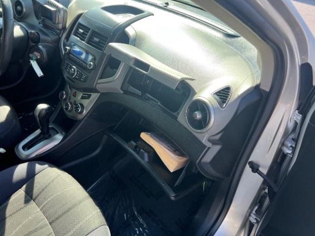 2013 Silver Ice Metallic /Dark Pewter/Dark Titanium Cloth Interior Chevrolet Sonic LT Auto 5-Door (1G1JC6SG9D4) with an 1.8L L4 DOHC 24V engine, 6-Speed Automatic transmission, located at 940 North Main Street, Cedar City, UT, 84720, (435) 628-0023, 37.692936, -113.061897 - We specialize in helping ALL people get the best financing available. No matter your credit score, good, bad or none we can get you an amazing rate. Had a bankruptcy, divorce, or repossessions? We give you the green light to get your credit back on the road. Low down and affordable payments that fit- Photo#27