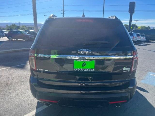 2015 Tuxedo Black Metallic /Charcoal Black, leather Ford Explorer Limited 4WD (1FM5K8F88FG) with an 3.5L V6 DOHC 24V engine, 6-Speed Automatic transmission, located at 1865 East Red Hills Pkwy, St. George, 84770, (435) 628-0023, 37.120850, -113.543640 - Want a loaded Explorer with 4WD confidence? This Tuxedo Black 2015 Ford Explorer Limited 4WD brings a 3.5L V6, 6-speed automatic, and charcoal black leather - premium 3-row comfort for Southern Utah families. We specialize in in-house financing and work with all credit types - good, fair, challenge- Photo#5