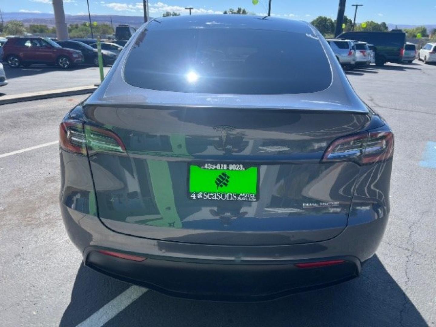 2020 Midnight Silver Metallic /All Black, leatherette Tesla Model Y Performance (5YJYGDEF5LF) with an ELECTRIC engine, 1-Speed Automatic transmission, located at 1865 East Red Hills Pkwy, St. George, 84770, (435) 628-0023, 37.120850, -113.543640 - Tesla Model Y All Wheel Drive HW3 with FULL SELF DRIVING PAID FOR! ($8k add on) Great tires, Interior is in great condition. Every Tesla we sell has had cabin air filter replaced, radiator cleaned, fluids topped AND comes with a mobile charging kit! Battery is healthy and gets 260on full Charge.- Photo#7