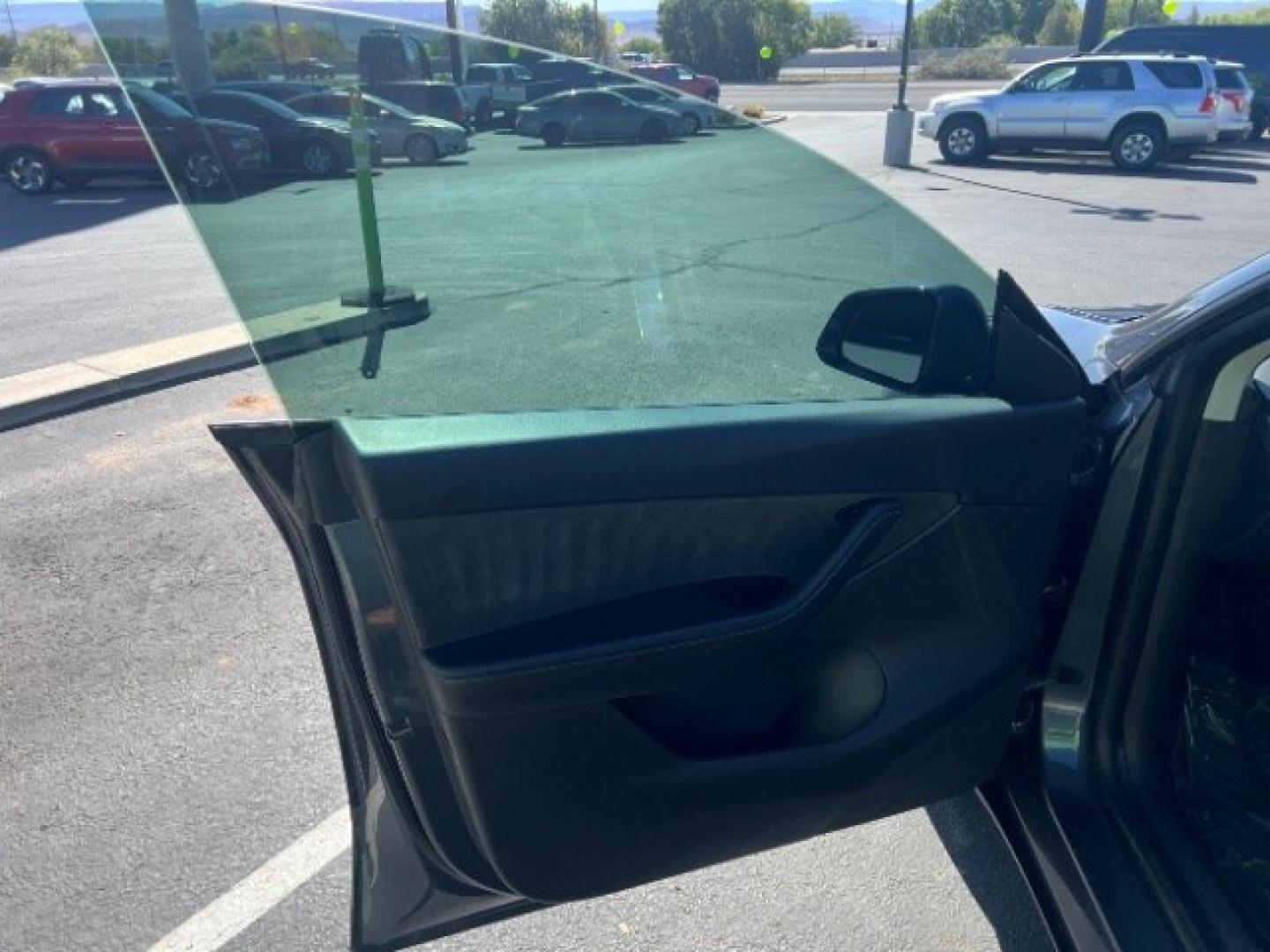 2020 Midnight Silver Metallic /All Black, leatherette Tesla Model Y Performance (5YJYGDEF5LF) with an ELECTRIC engine, 1-Speed Automatic transmission, located at 1865 East Red Hills Pkwy, St. George, 84770, (435) 628-0023, 37.120850, -113.543640 - Tesla Model Y All Wheel Drive HW3 with FULL SELF DRIVING PAID FOR! ($8k add on) Great tires, Interior is in great condition. Every Tesla we sell has had cabin air filter replaced, radiator cleaned, fluids topped AND comes with a mobile charging kit! Battery is healthy and gets 260on full Charge.- Photo#14