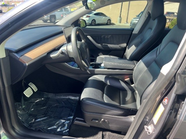 2020 Midnight Silver Metallic /All Black, leatherette Tesla Model Y Performance (5YJYGDEF5LF) with an ELECTRIC engine, 1-Speed Automatic transmission, located at 1865 East Red Hills Pkwy, St. George, 84770, (435) 628-0023, 37.120850, -113.543640- Photo#16
