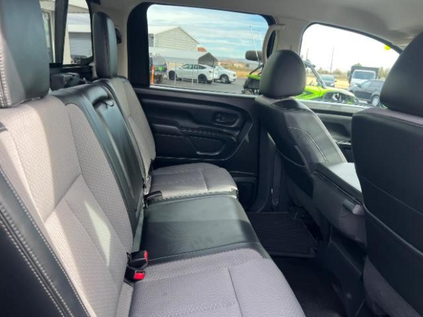 2017 Gun Metallic /Black, cloth Nissan Titan S Crew Cab 4WD (1N6AA1EJ6HN) with an 5.6L V8 DOHC 32V engine, 6-Speed Automatic transmission, located at 1865 East Red Hills Pkwy, St. George, 84770, (435) 628-0023, 37.120850, -113.543640 - Photo#26