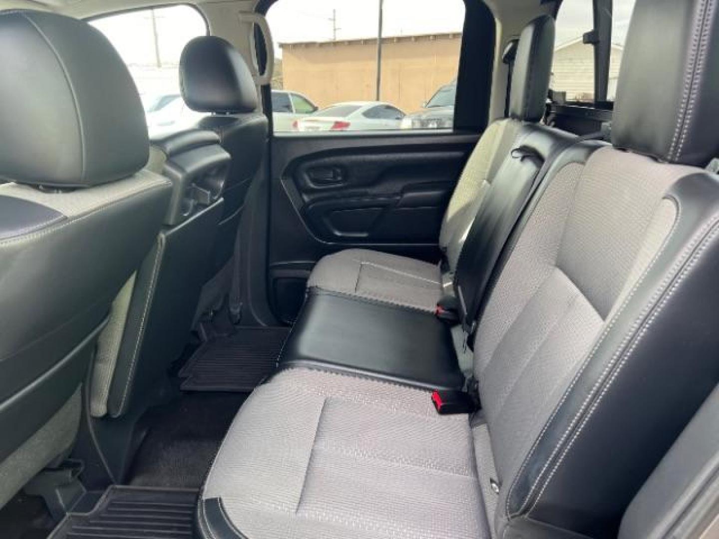 2017 Gun Metallic /Black, cloth Nissan Titan S Crew Cab 4WD (1N6AA1EJ6HN) with an 5.6L V8 DOHC 32V engine, 6-Speed Automatic transmission, located at 1865 East Red Hills Pkwy, St. George, 84770, (435) 628-0023, 37.120850, -113.543640 - Photo#22
