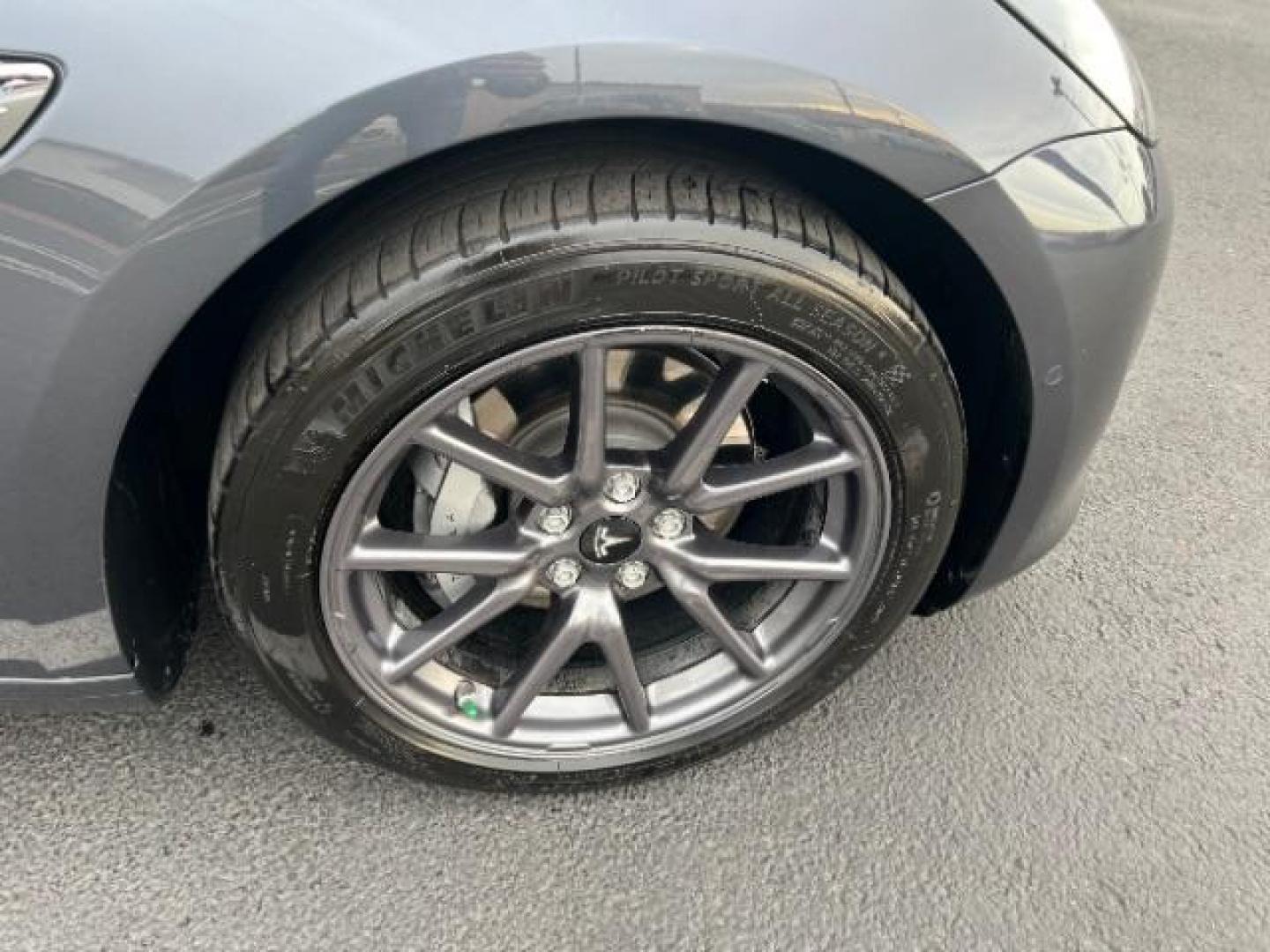 2019 gray /All Black, leatherette Tesla Model 3 Long Range (5YJ3E1EA7KF) with an ELECTRIC engine, 1-Speed Automatic transmission, located at 1865 East Red Hills Pkwy, St. George, 84770, (435) 628-0023, 37.120850, -113.543640 - Photo#13