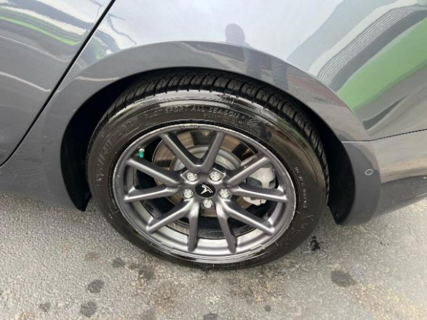 2019 gray /All Black, leatherette Tesla Model 3 Long Range (5YJ3E1EA7KF) with an ELECTRIC engine, 1-Speed Automatic transmission, located at 1865 East Red Hills Pkwy, St. George, 84770, (435) 628-0023, 37.120850, -113.543640 - Photo#15