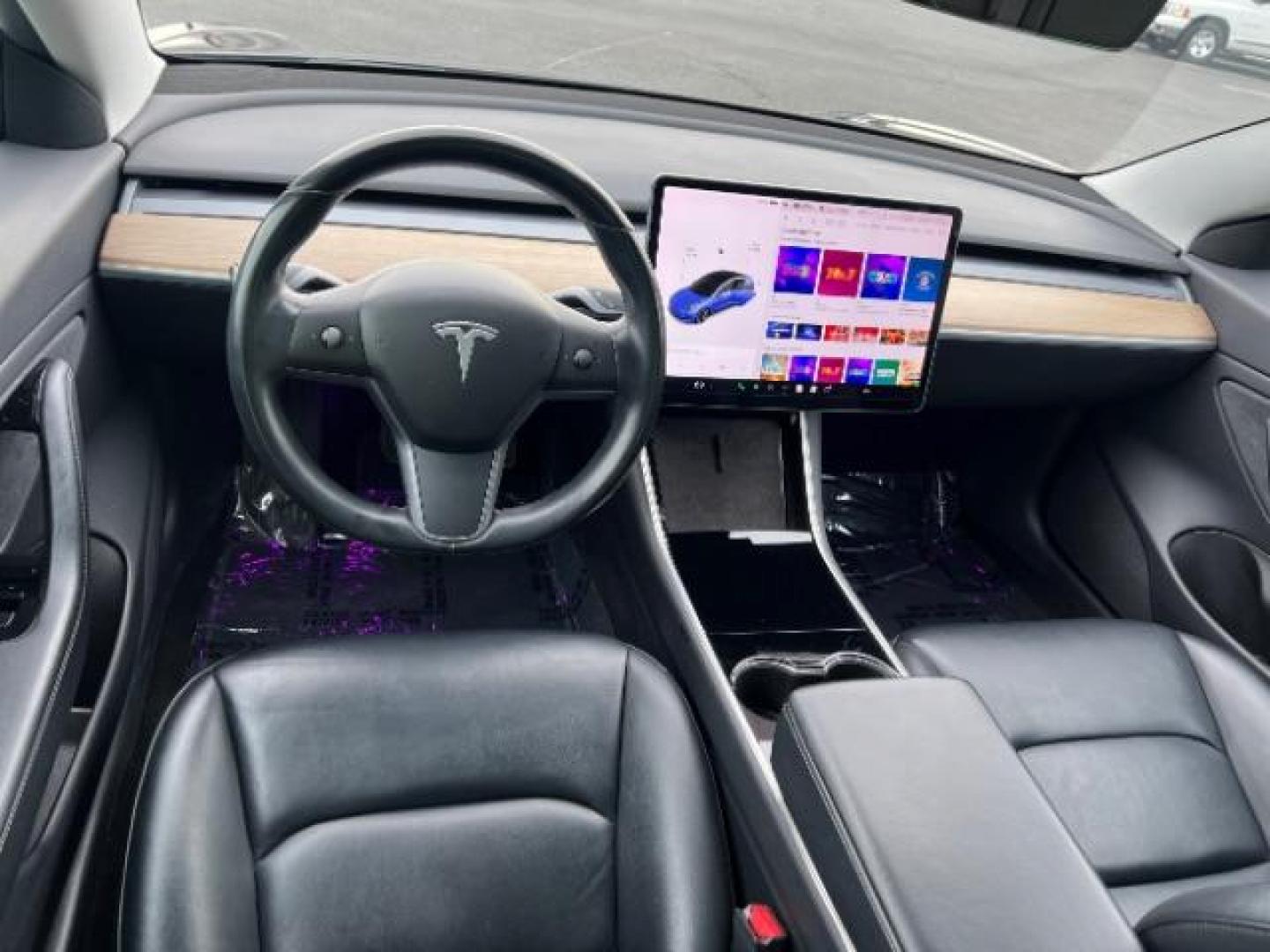 2019 gray /All Black, leatherette Tesla Model 3 Long Range (5YJ3E1EA7KF) with an ELECTRIC engine, 1-Speed Automatic transmission, located at 1865 East Red Hills Pkwy, St. George, 84770, (435) 628-0023, 37.120850, -113.543640 - Photo#17