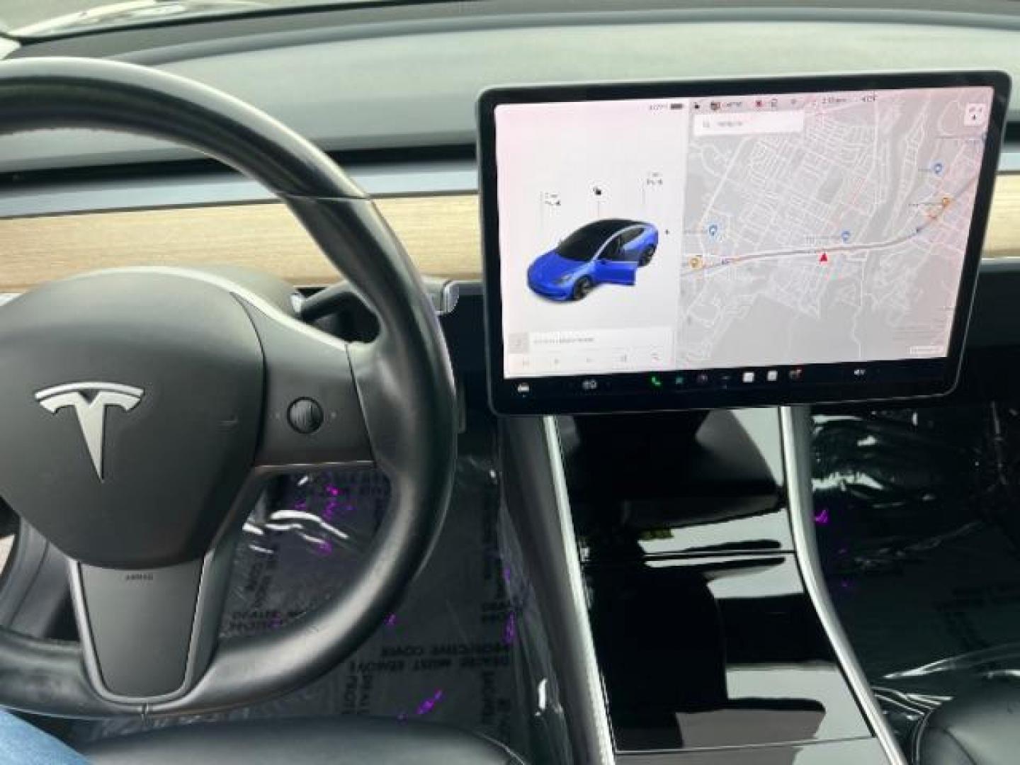 2019 gray /All Black, leatherette Tesla Model 3 Long Range (5YJ3E1EA7KF) with an ELECTRIC engine, 1-Speed Automatic transmission, located at 1865 East Red Hills Pkwy, St. George, 84770, (435) 628-0023, 37.120850, -113.543640 - Photo#21