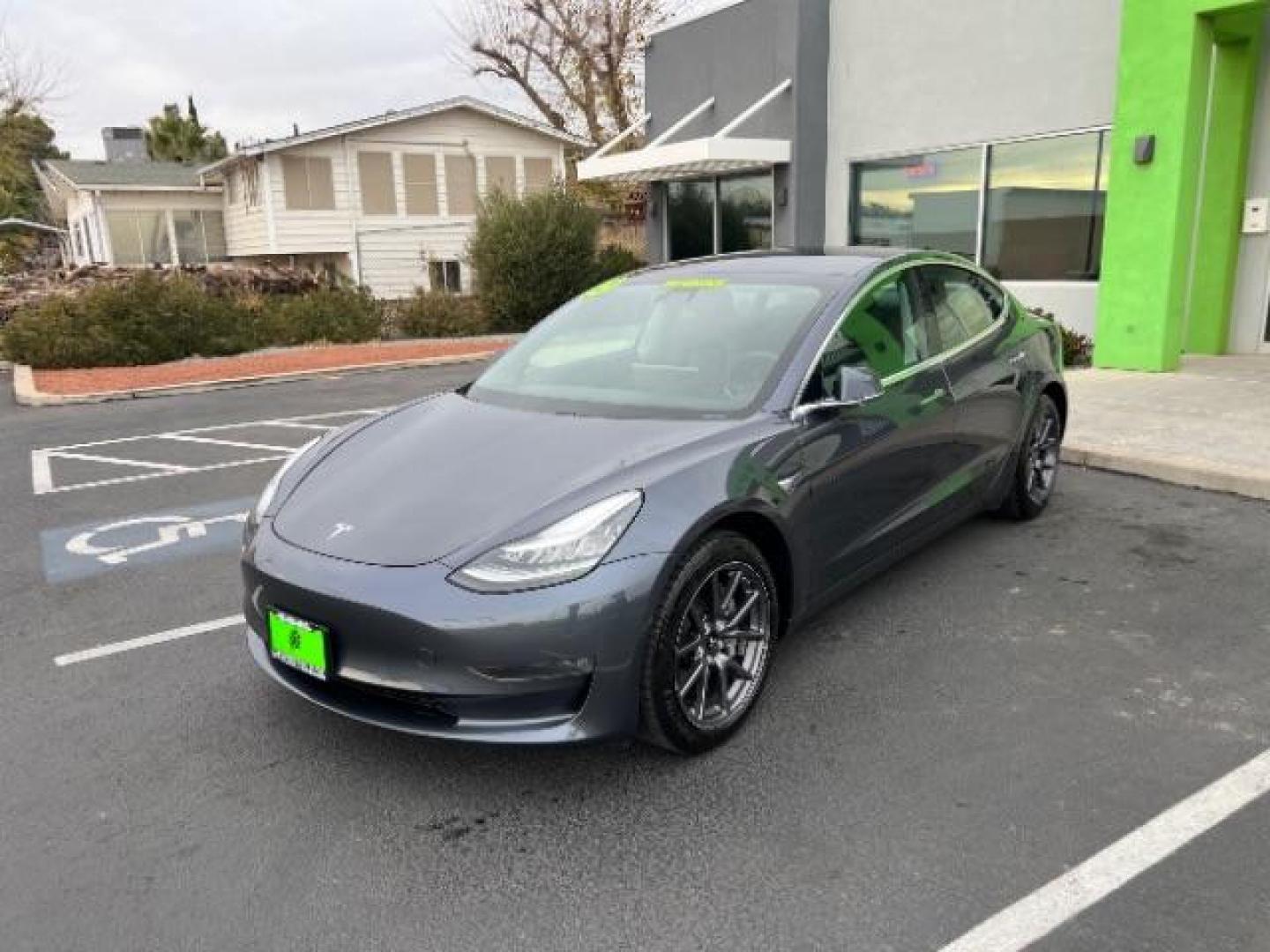 2019 gray /All Black, leatherette Tesla Model 3 Long Range (5YJ3E1EA7KF) with an ELECTRIC engine, 1-Speed Automatic transmission, located at 1865 East Red Hills Pkwy, St. George, 84770, (435) 628-0023, 37.120850, -113.543640 - Photo#7