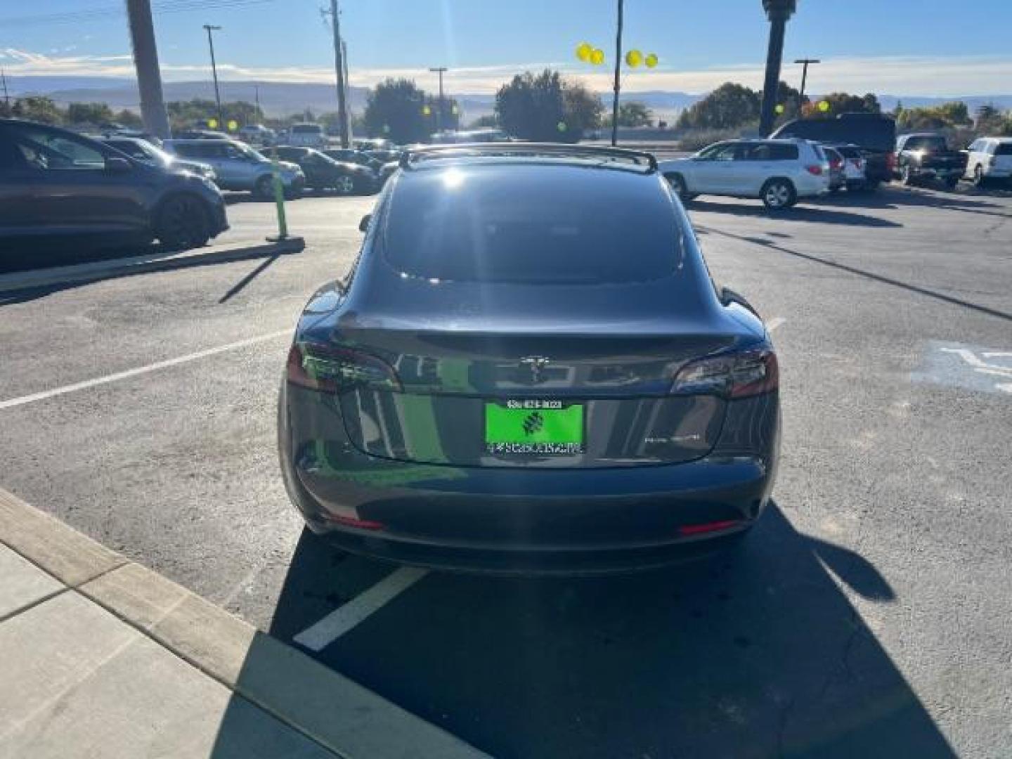 2021 Midnight Silver Metallic /All Black Tesla Model 3 Long Range (5YJ3E1EB4MF) with an ELECTRIC engine, 1-Speed Automatic transmission, located at 1865 East Red Hills Pkwy, St. George, 84770, (435) 628-0023, 37.120850, -113.543640 - Photo#7