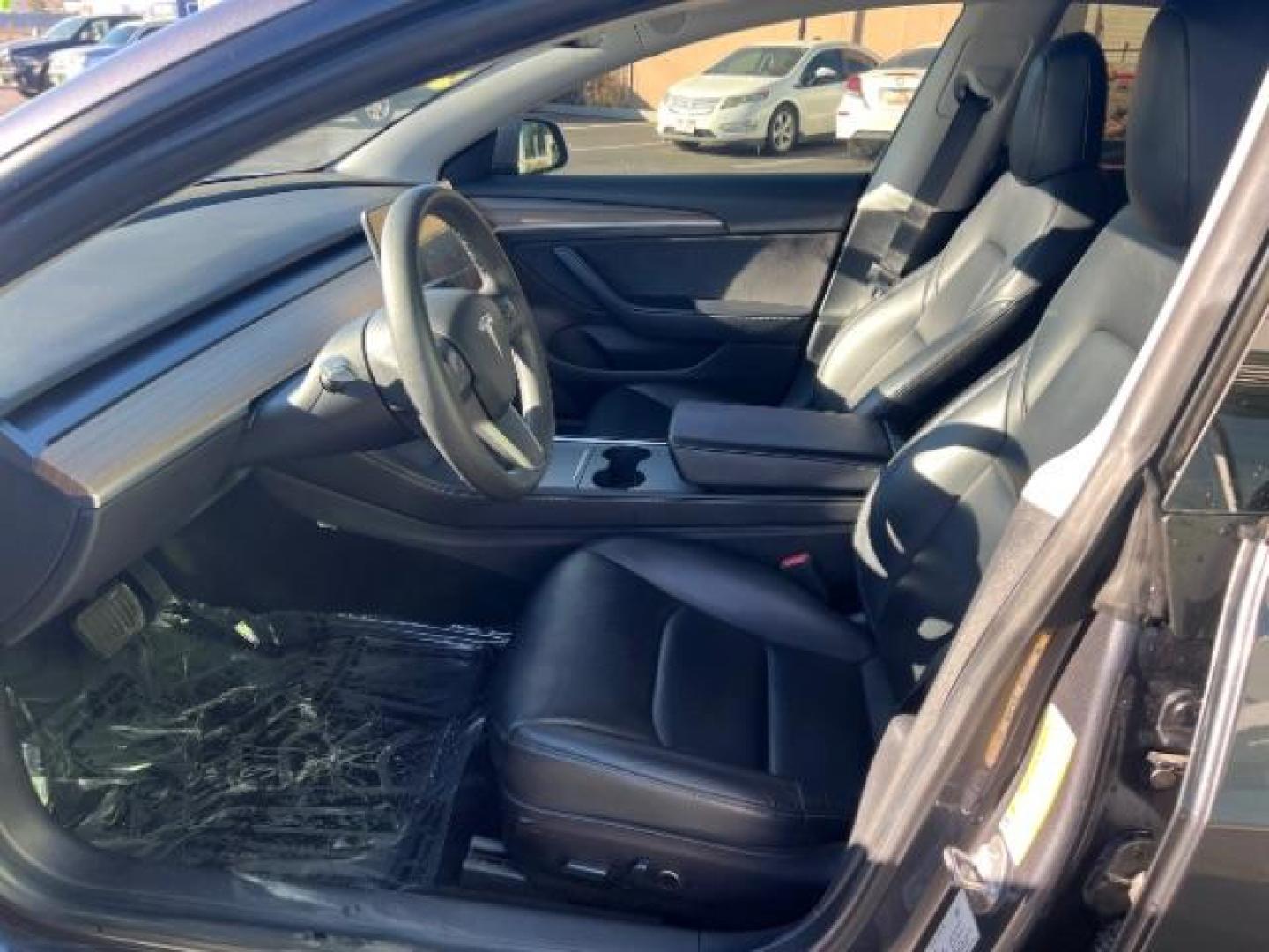 2021 Midnight Silver Metallic /All Black Tesla Model 3 Long Range (5YJ3E1EB4MF) with an ELECTRIC engine, 1-Speed Automatic transmission, located at 1865 East Red Hills Pkwy, St. George, 84770, (435) 628-0023, 37.120850, -113.543640 - Photo#16