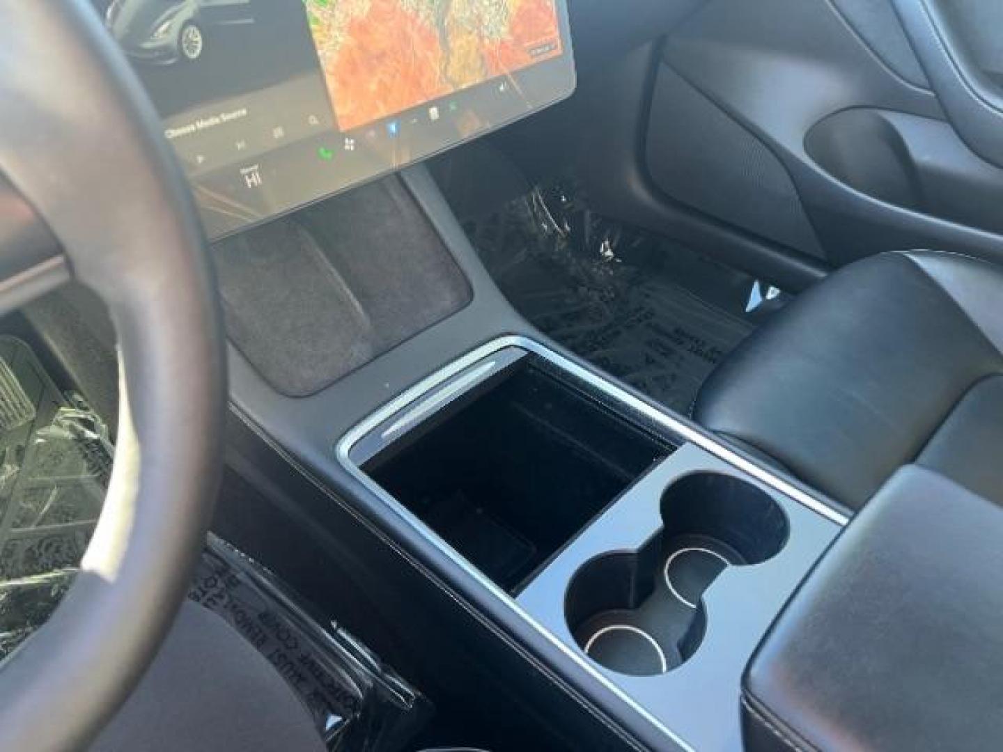 2021 Midnight Silver Metallic /All Black Tesla Model 3 Long Range (5YJ3E1EB4MF) with an ELECTRIC engine, 1-Speed Automatic transmission, located at 1865 East Red Hills Pkwy, St. George, 84770, (435) 628-0023, 37.120850, -113.543640 - Photo#17