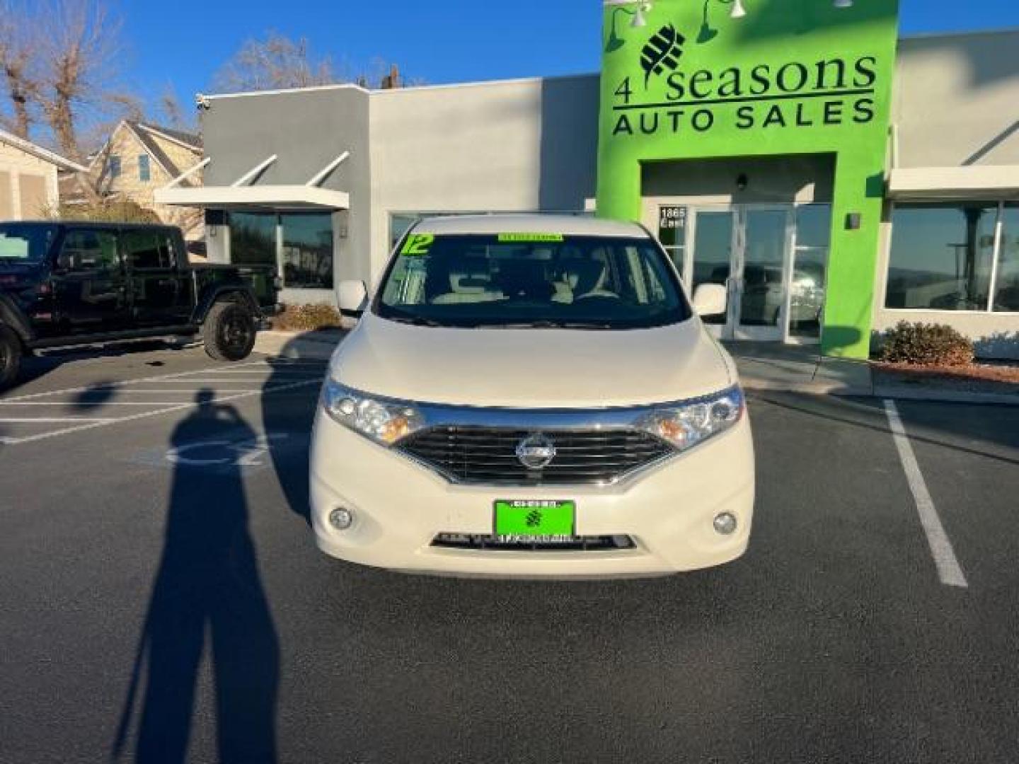 2012 White Pearl /Beige Cloth Interior Nissan Quest 3.5 SV (JN8AE2KP0C9) with an 3.5L V6 DOHC 24V engine, Continuously Variable Transmission transmission, located at 940 North Main Street, Cedar City, UT, 84720, (435) 628-0023, 37.692936, -113.061897 - We specialize in helping ALL people get the best financing available. No matter your credit score, good, bad or none we can get you an amazing rate. Had a bankruptcy, divorce, or repossessions? We give you the green light to get your credit back on the road. Low down and affordable payments that fit - Photo#1