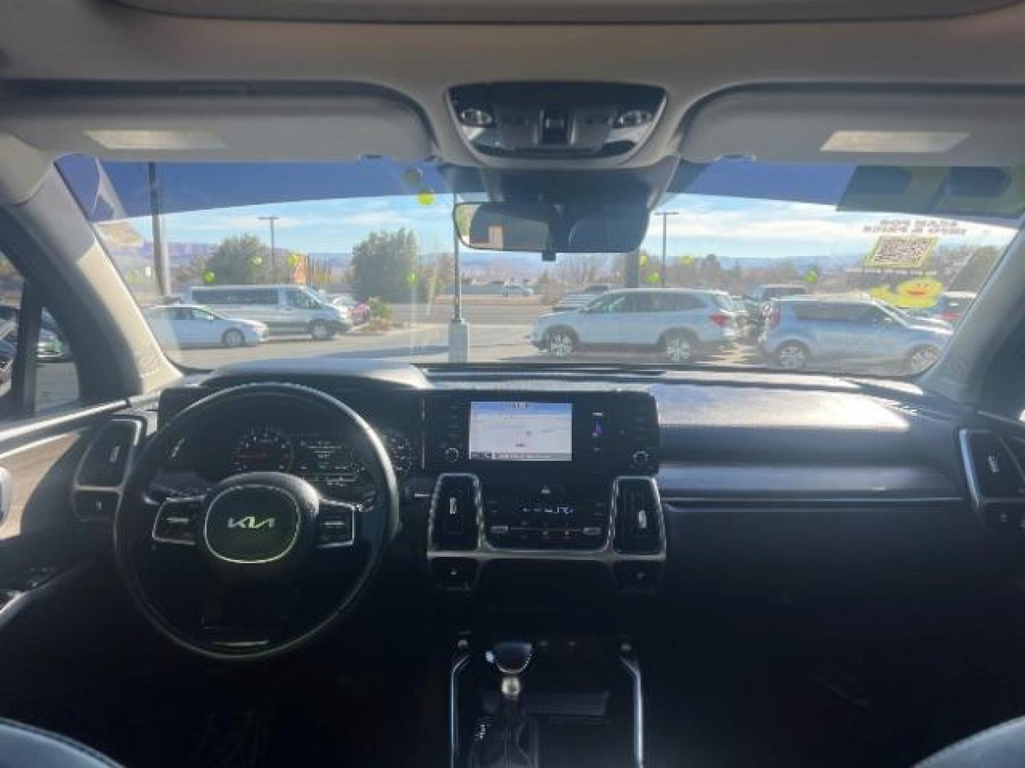 2022 Black /Black Leather Interior Kia Sorento X-Line S AWD (5XYRLDLC5NG) with an 4 CYL engine, AUTOMATIC transmission, located at 1865 East Red Hills Pkwy, St. George, 84770, (435) 628-0023, 37.120850, -113.543640 - 2022 Kia Sorento X-Line S AWD in excellent condition. Equipped with a 2.5L 4-cylinder engine for strong performance and fuel efficiency, all-wheel drive for confident handling, and the rugged X-Line trim with premium upgrades. Spacious 3-row seating comfortably fits up to 7 passengers. Features mode - Photo#28