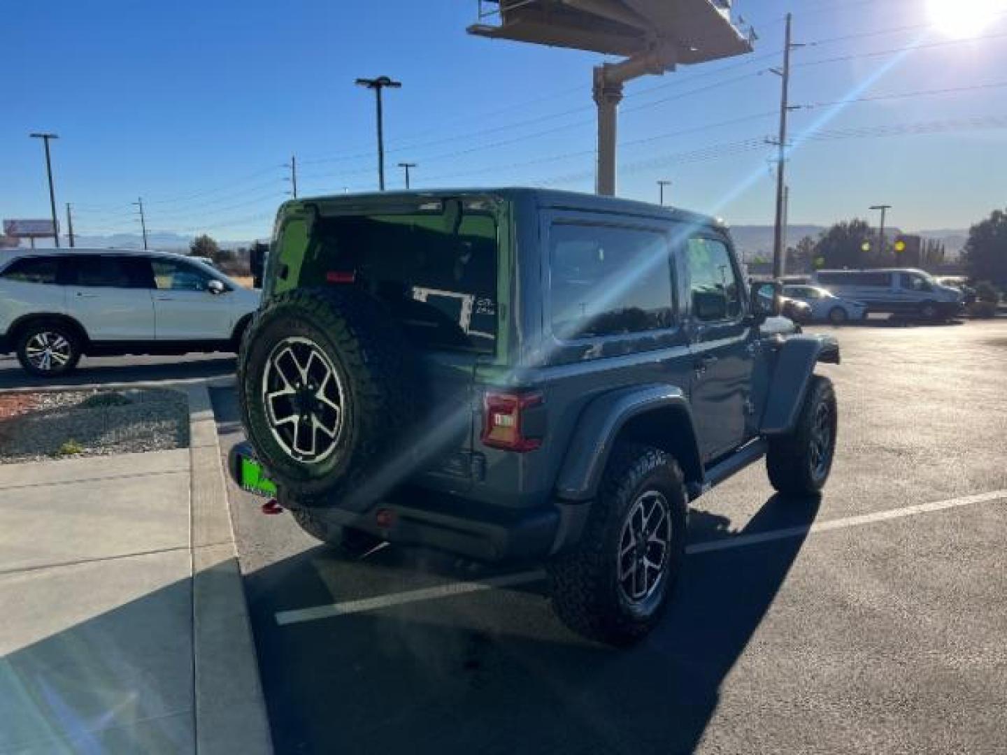2024 Anvil Clear Coat /Black Jeep Wrangler Rubicon (1C4PJXCG6RW) with an 3.6L V6 DOHC 24V engine, Automatic transmission, located at 1865 East Red Hills Pkwy, St. George, 84770, (435) 628-0023, 37.120850, -113.543640 - Photo#6