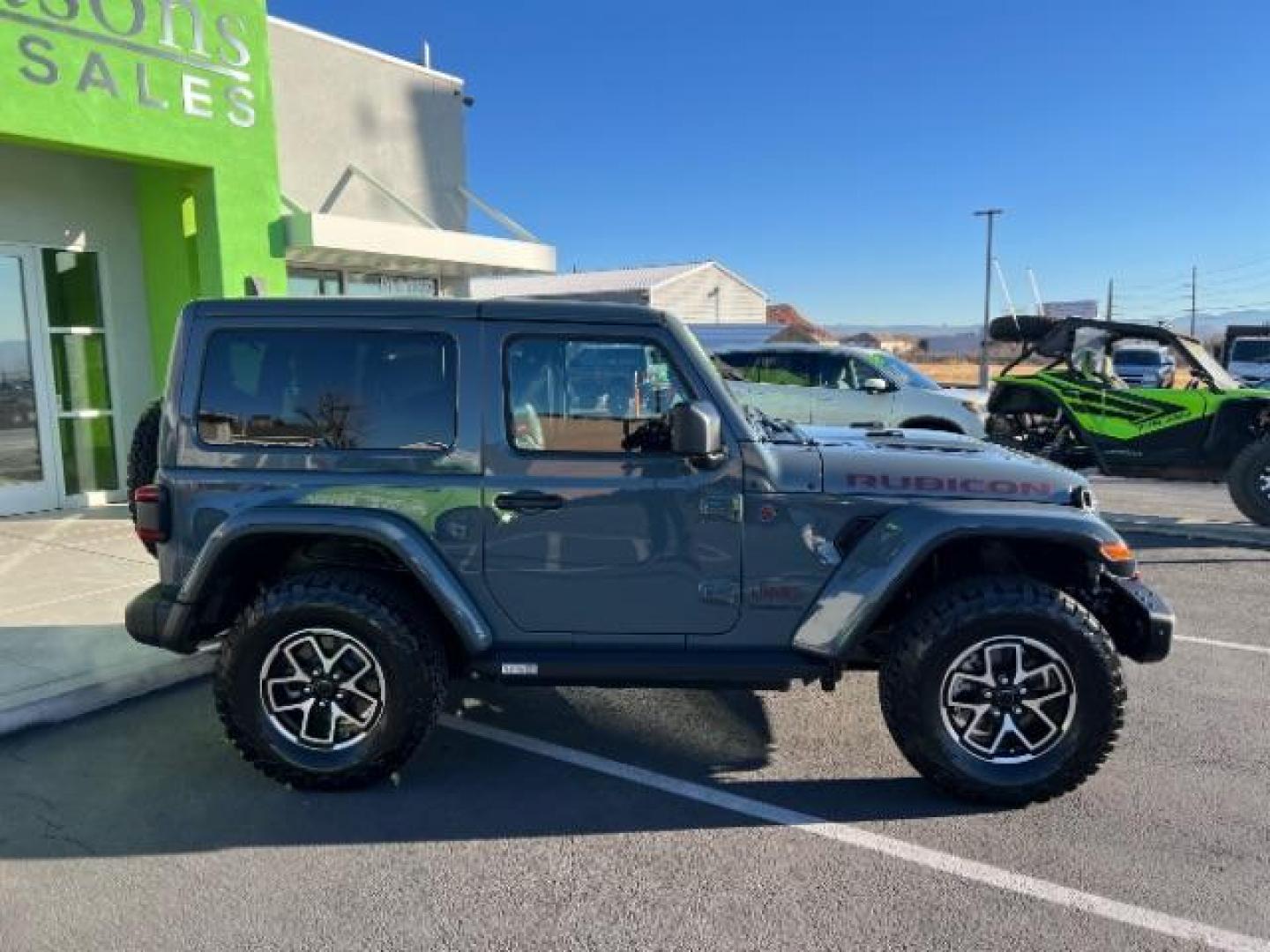 2024 Anvil Clear Coat /Black Jeep Wrangler Rubicon (1C4PJXCG6RW) with an 3.6L V6 DOHC 24V engine, Automatic transmission, located at 1865 East Red Hills Pkwy, St. George, 84770, (435) 628-0023, 37.120850, -113.543640 - Photo#7
